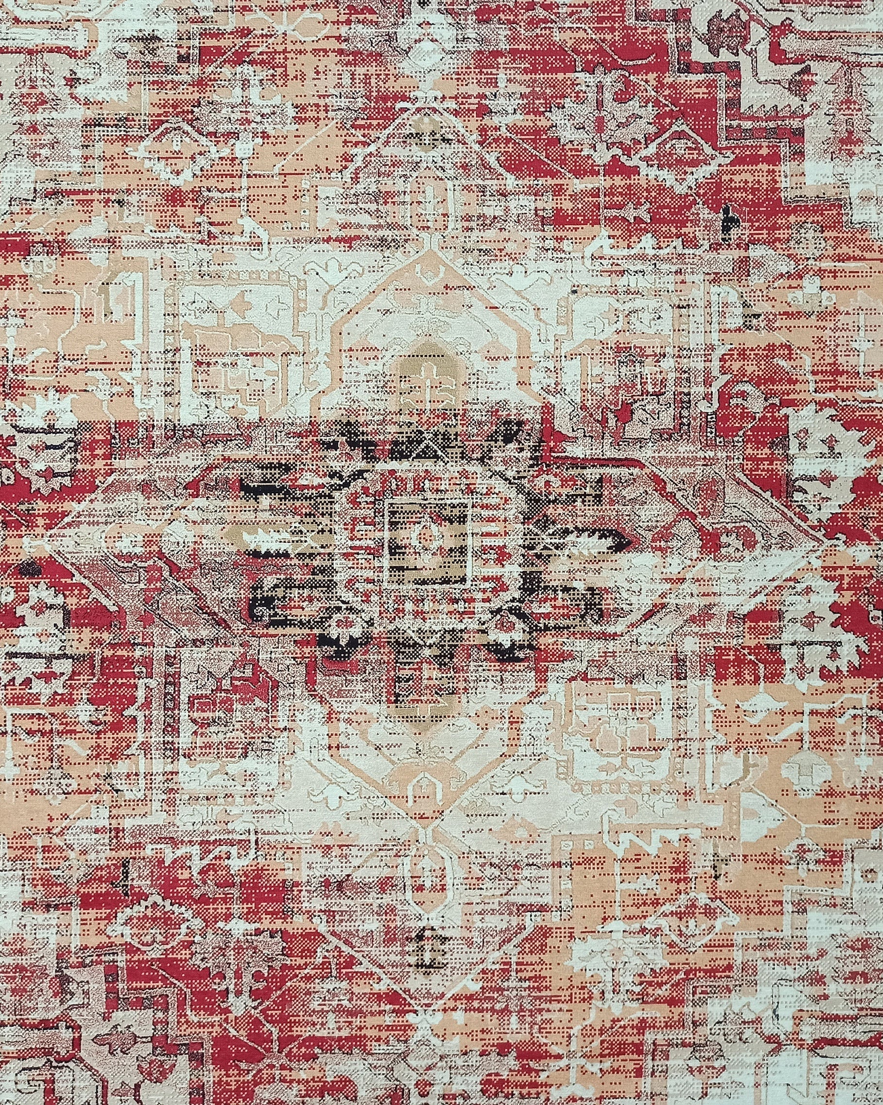 Arma Persian Oriental Faded Beige Rug