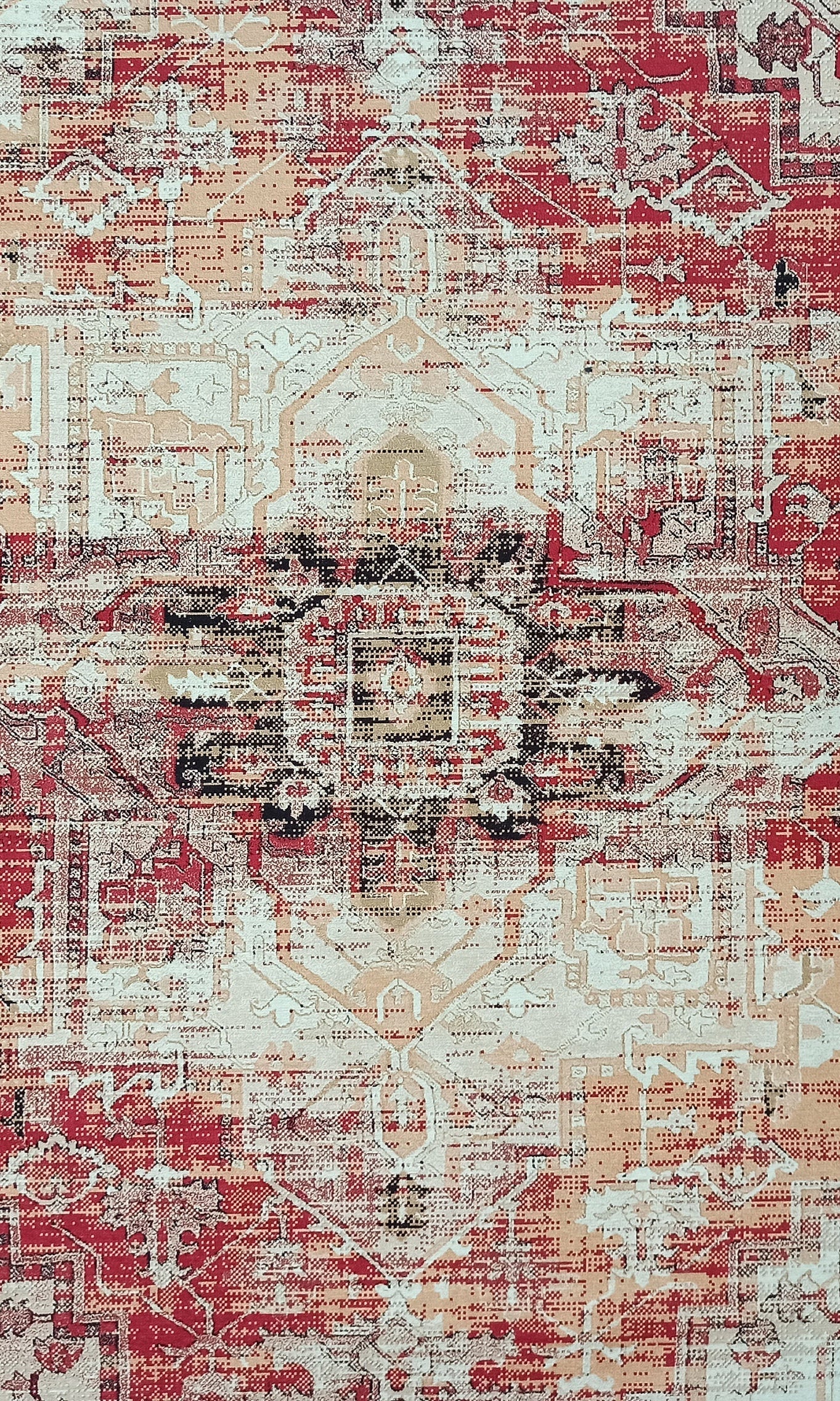 Arma Persian Oriental Faded Beige Rug