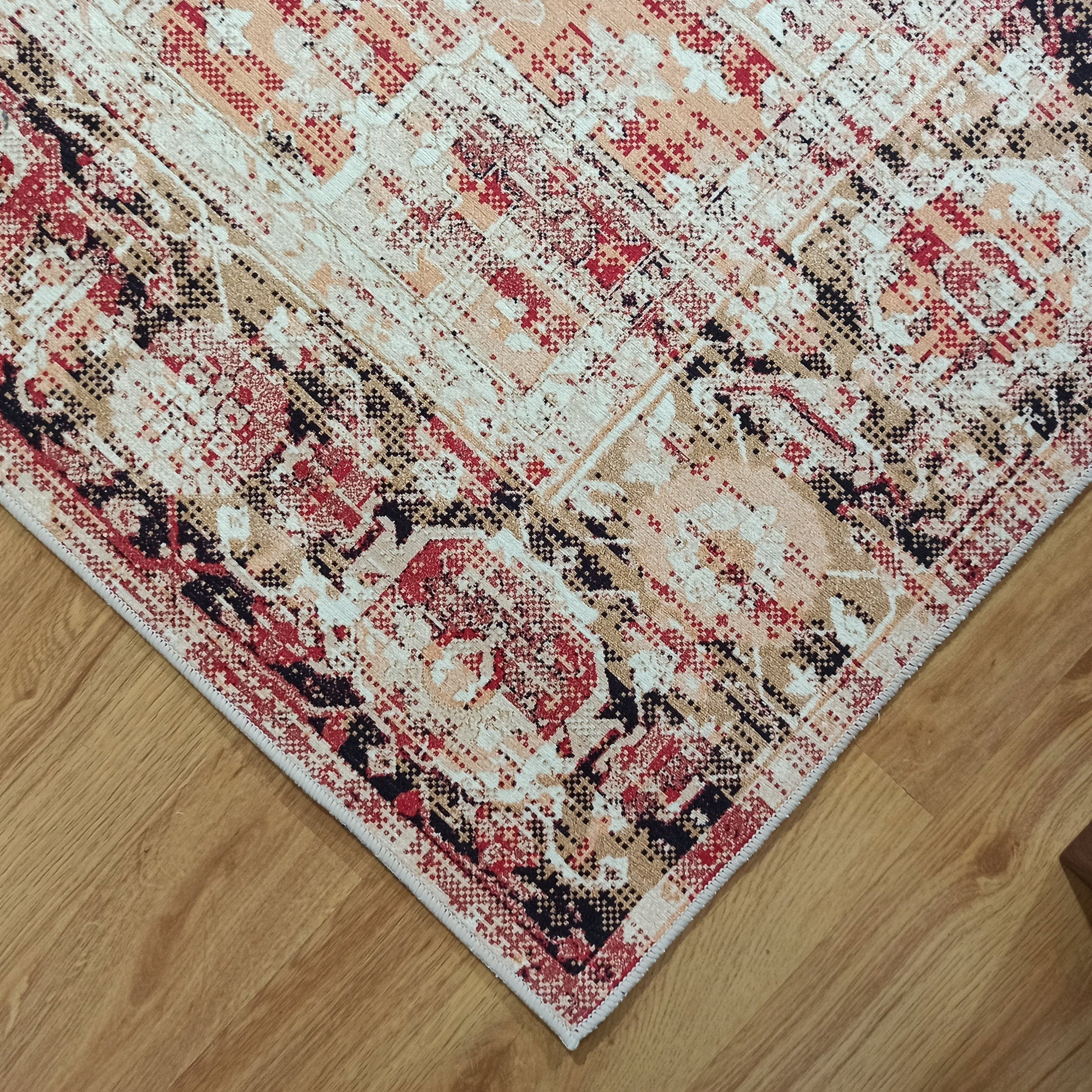 Arma Persian Oriental Faded Beige Rug