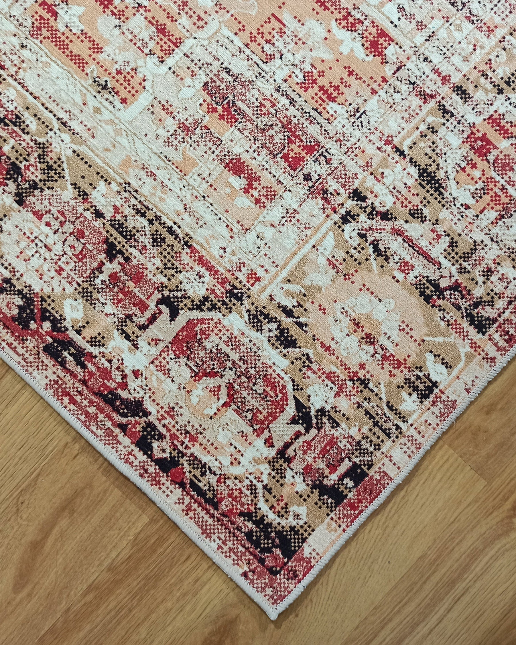 Arma Persian Oriental Faded Beige Rug
