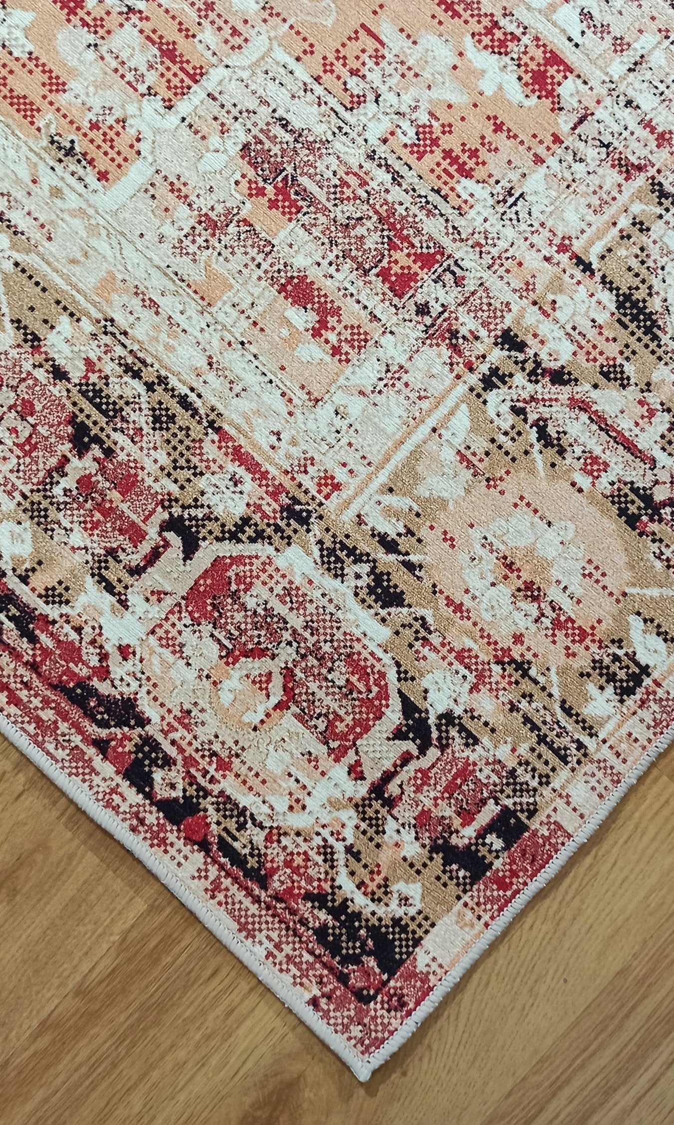 Arma Persian Oriental Faded Beige Rug