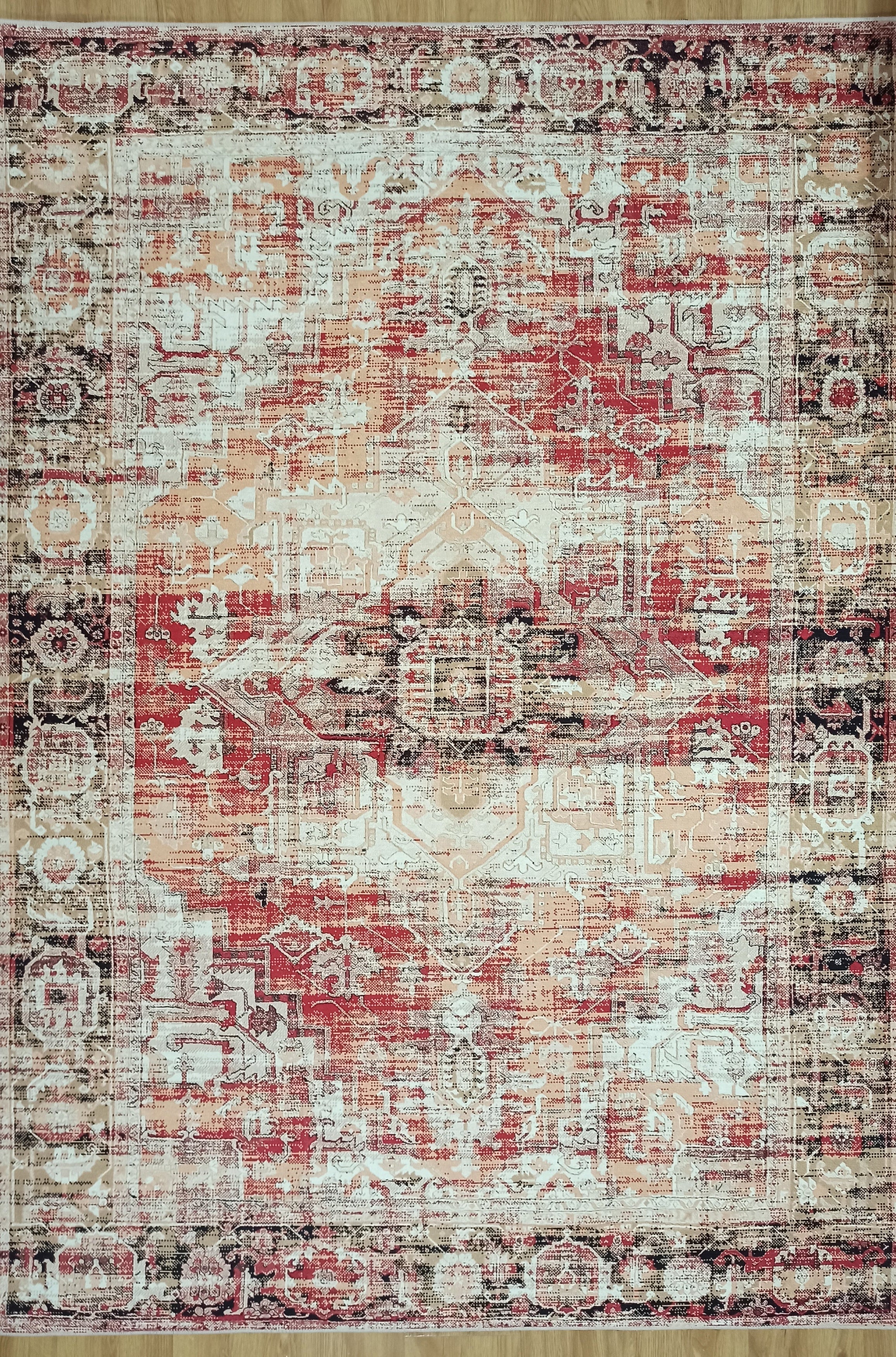 Arma Persian Oriental Faded Beige Rug
