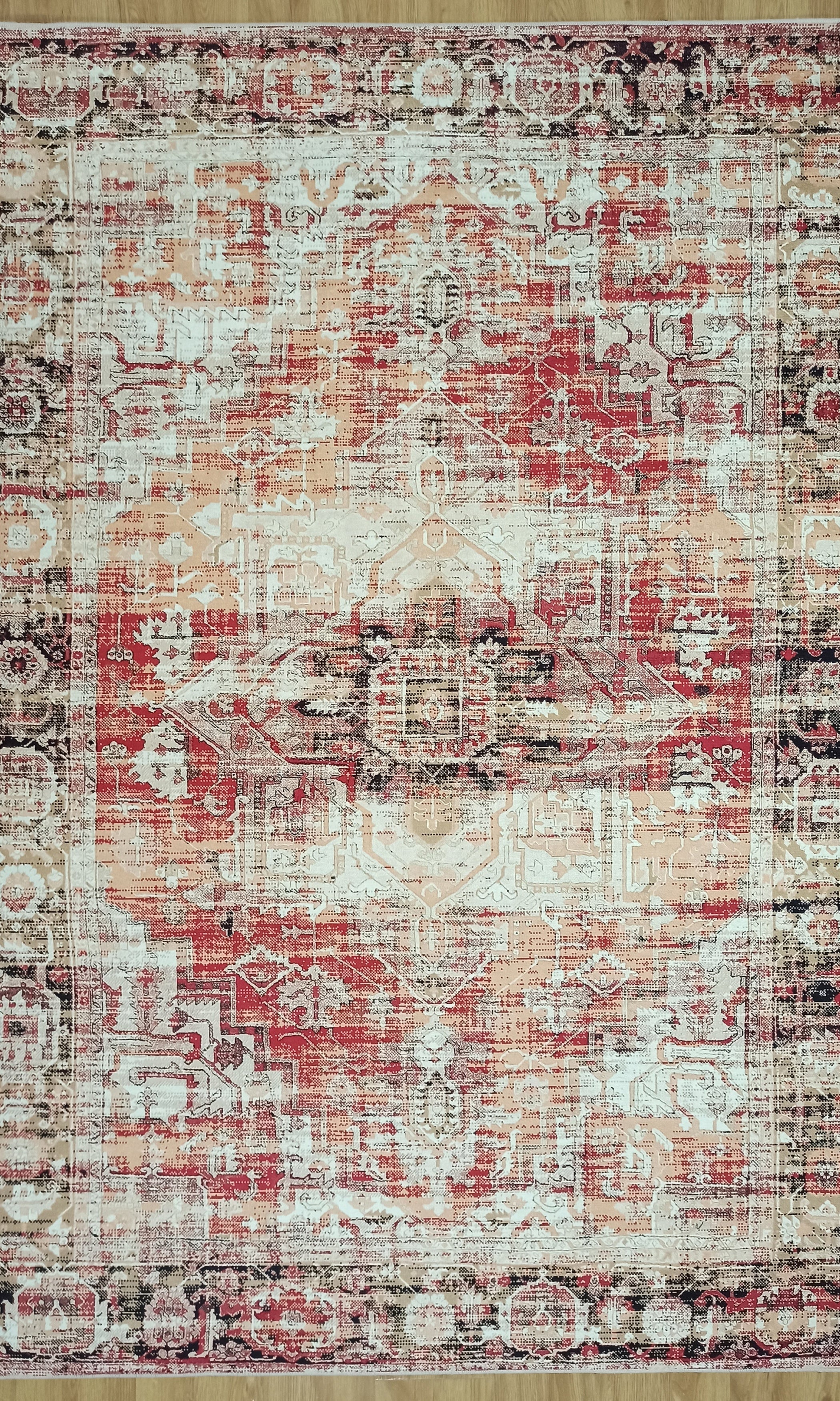 Arma Persian Oriental Faded Beige Rug