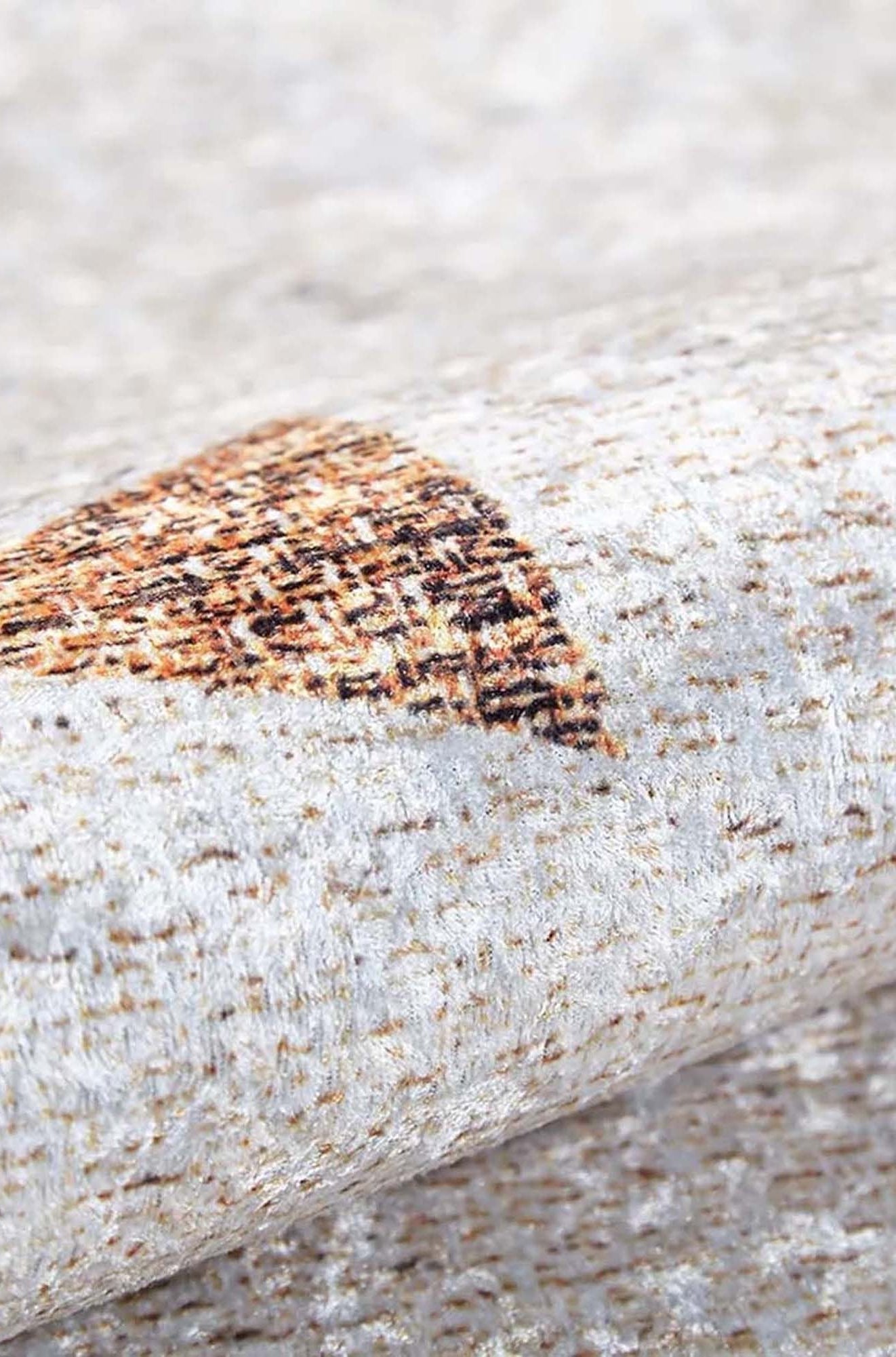 Arsela Turkish White Cream Rug