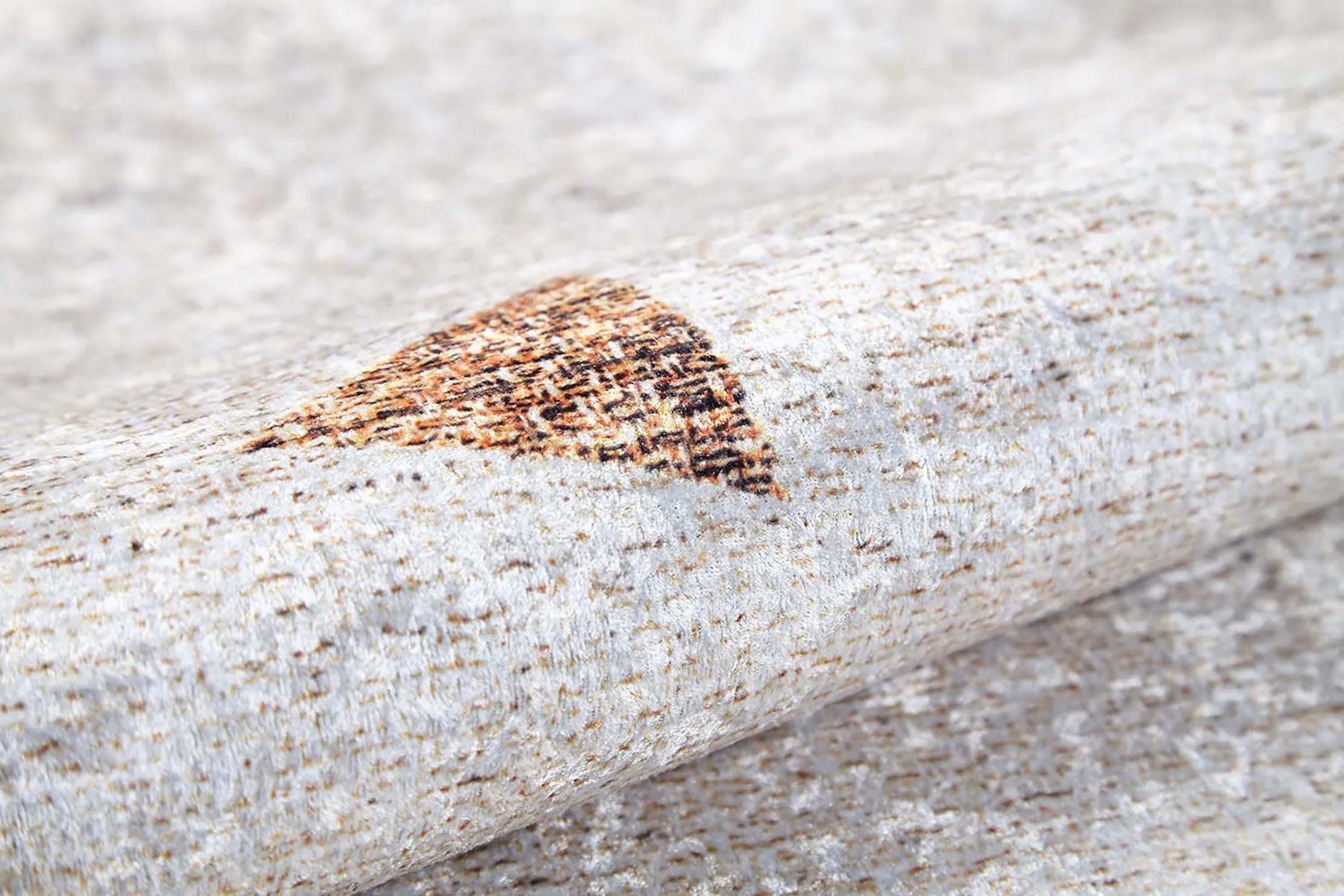 Arsela Turkish White Cream Rug