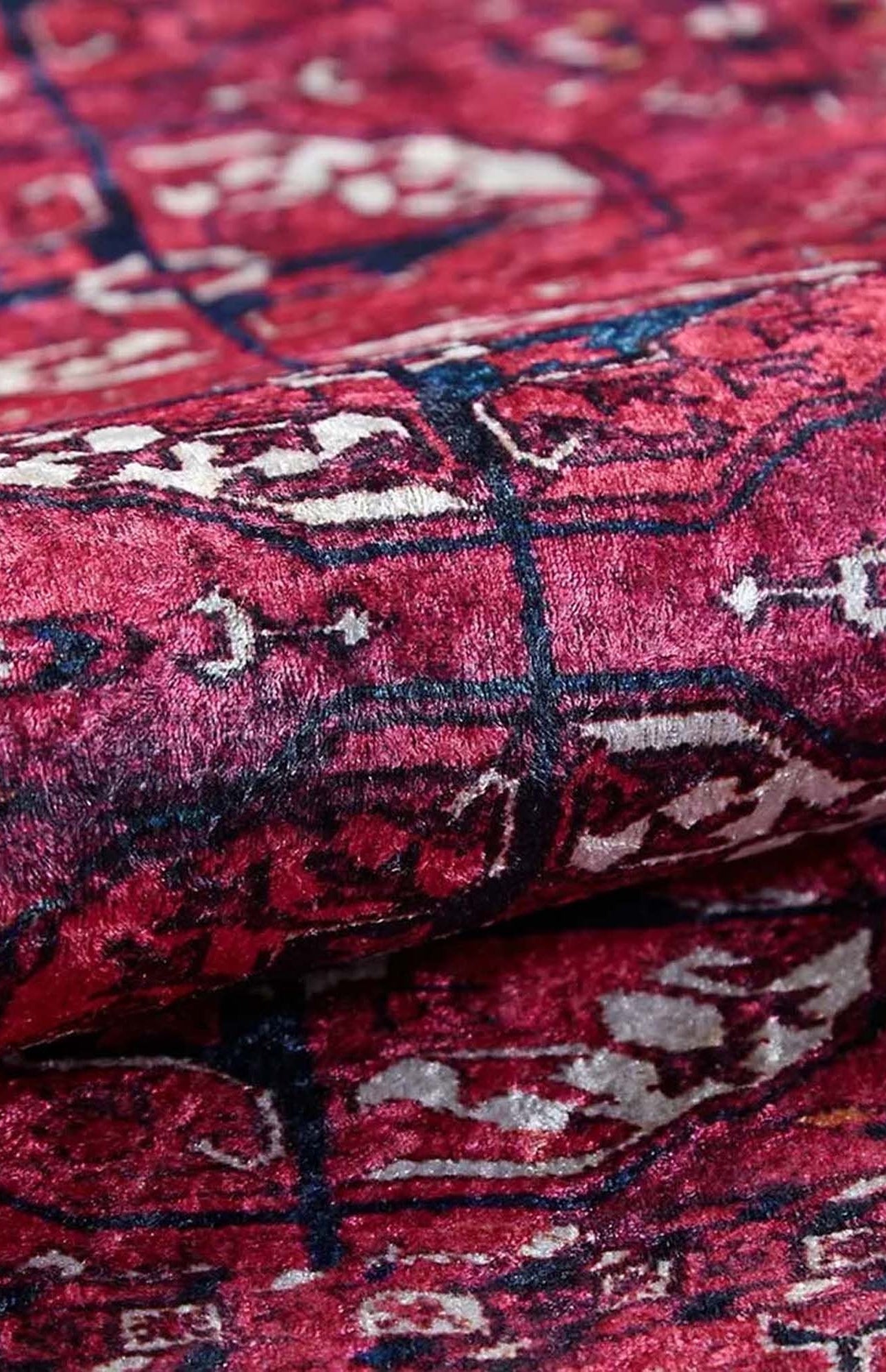 Alita Afghan Hot Pink Rug