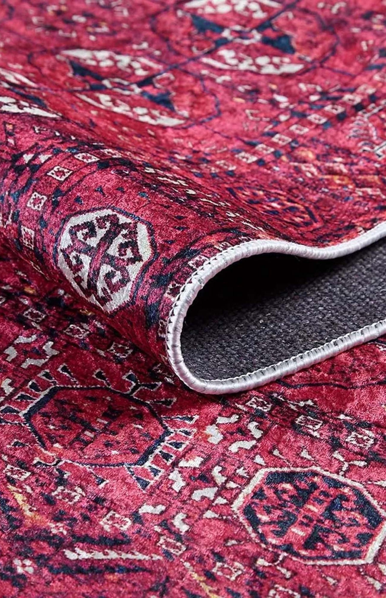 Alita Afghan Hot Pink Rug