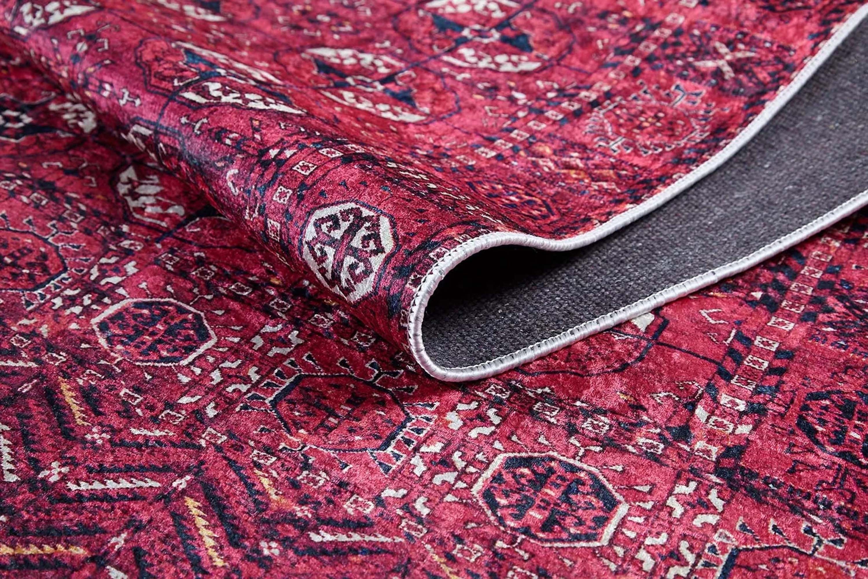 Alita Afghan Hot Pink Rug