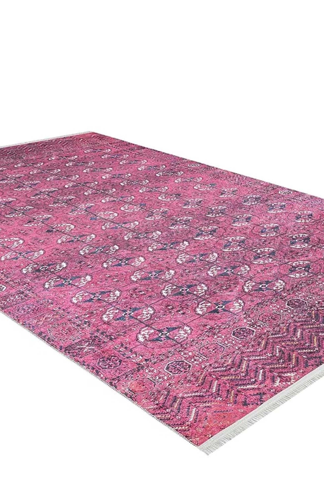 Alita Afghan Hot Pink Rug