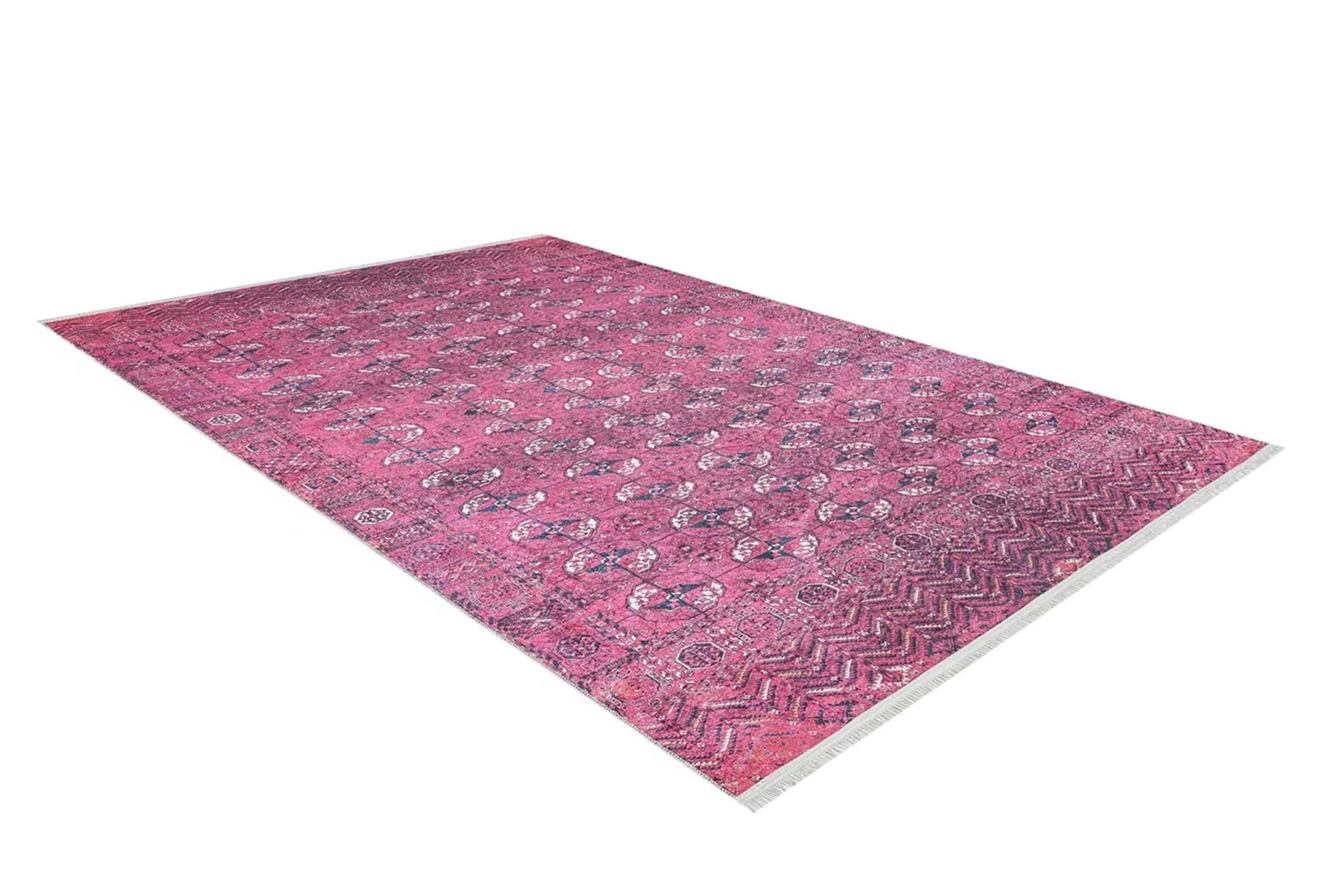 Alita Afghan Hot Pink Rug