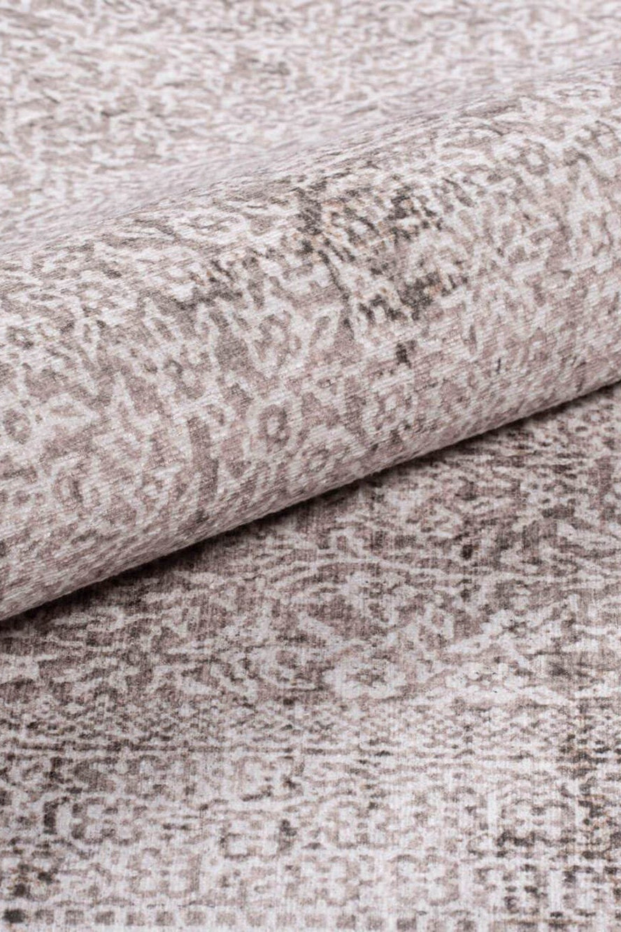 Arya Natural Beige Persian Vintage Rug