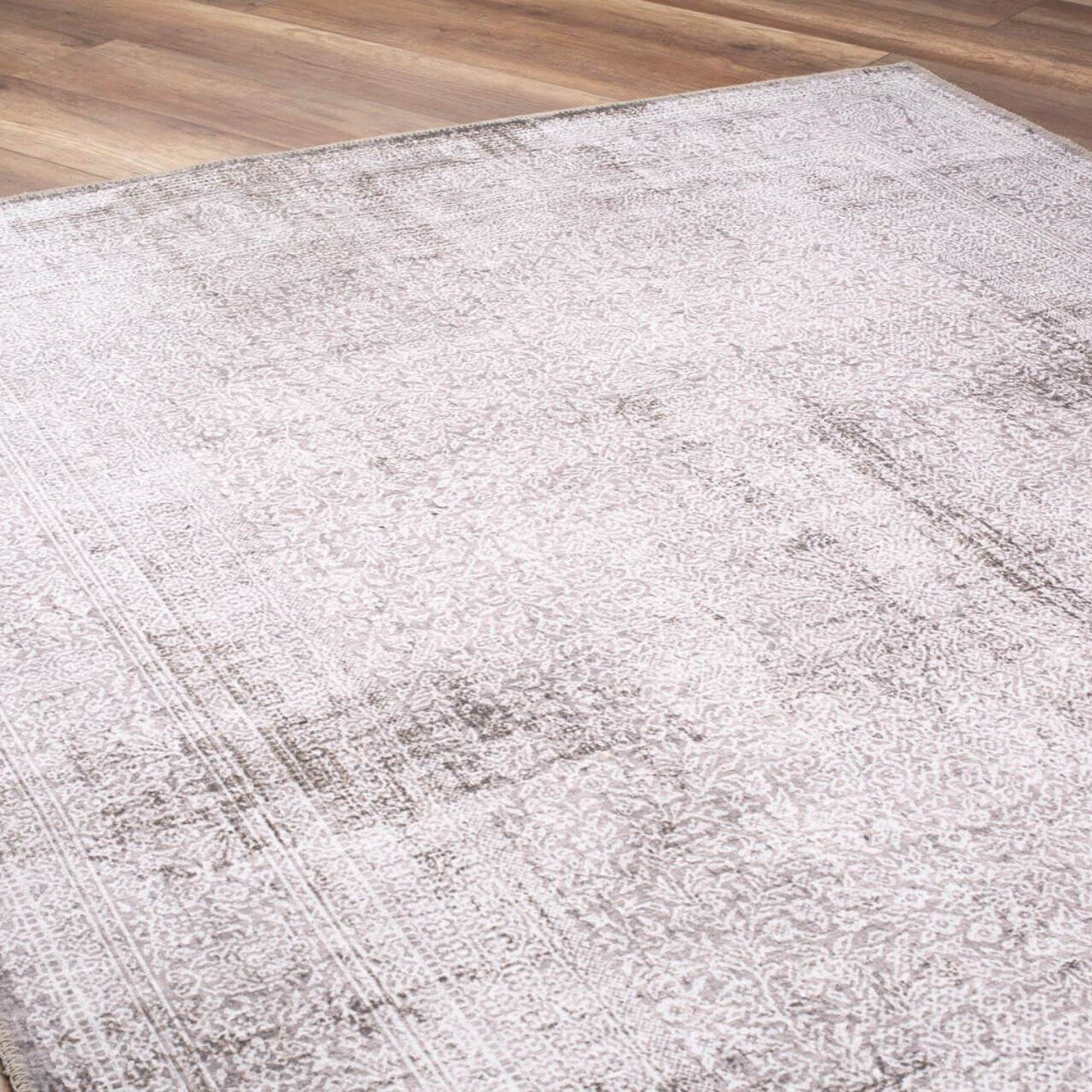 Arya Natural Beige Persian Vintage Rug