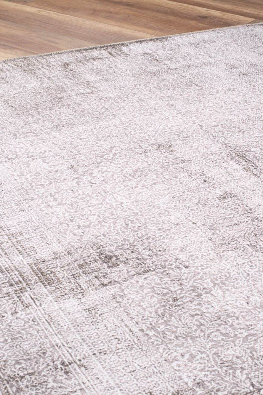 Arya Natural Beige Persian Vintage Rug