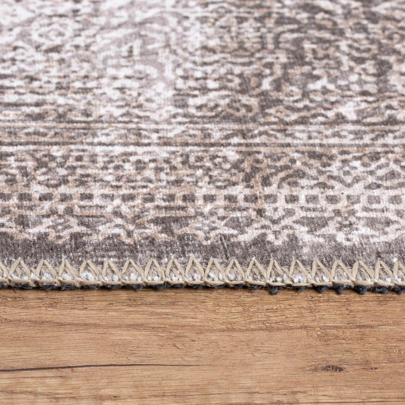 Arya Natural Beige Persian Vintage Rug