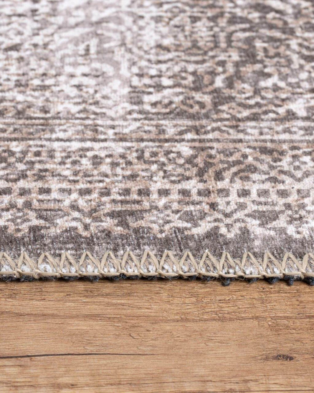 Arya Natural Beige Persian Vintage Rug