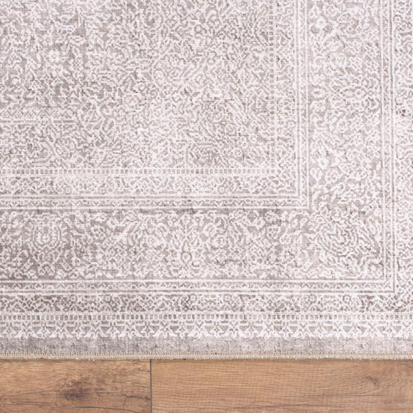 Arya Natural Beige Persian Vintage Rug