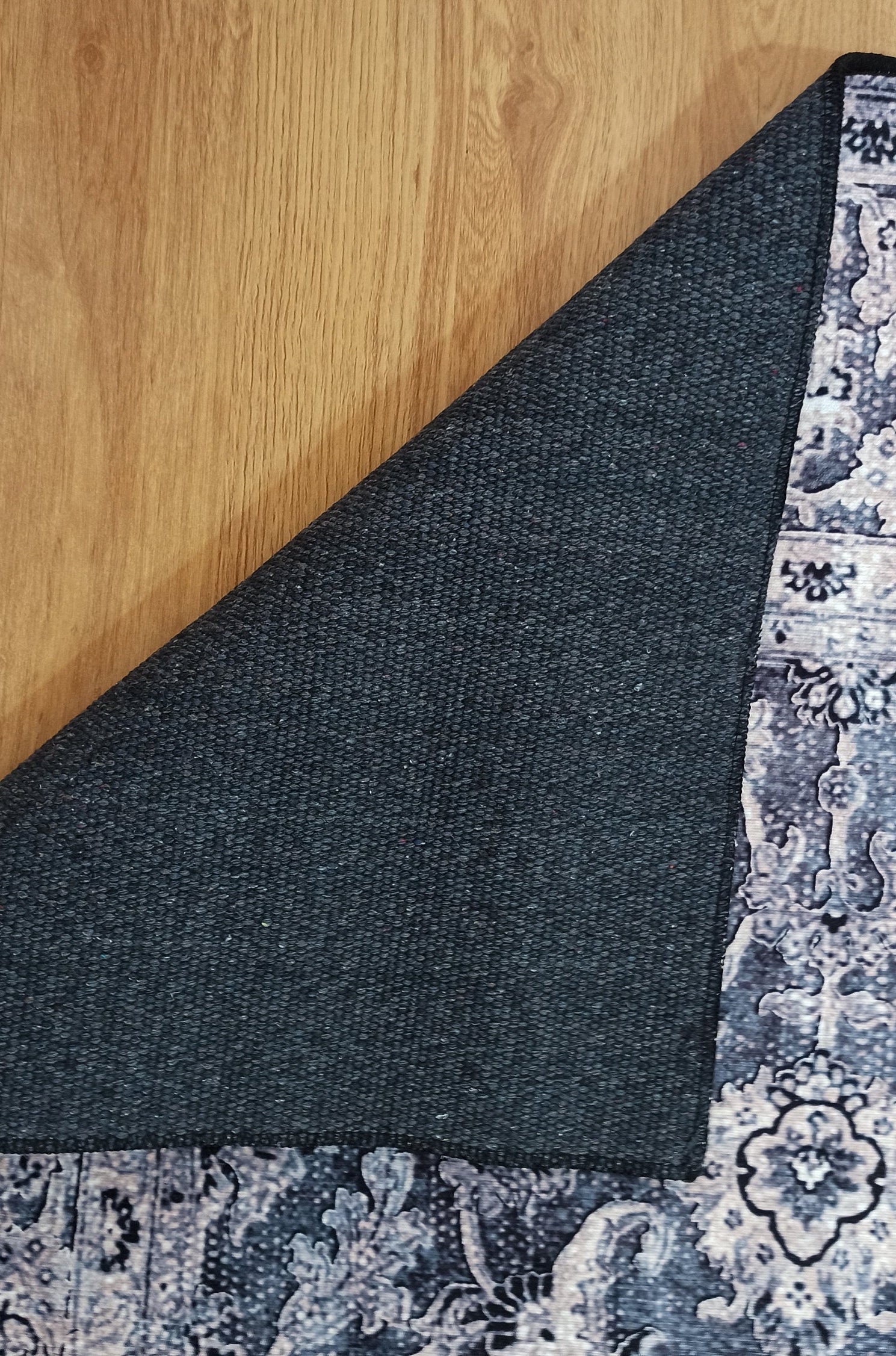 Asena Area Rug | Persian Navy Blue Gray Faded Rug