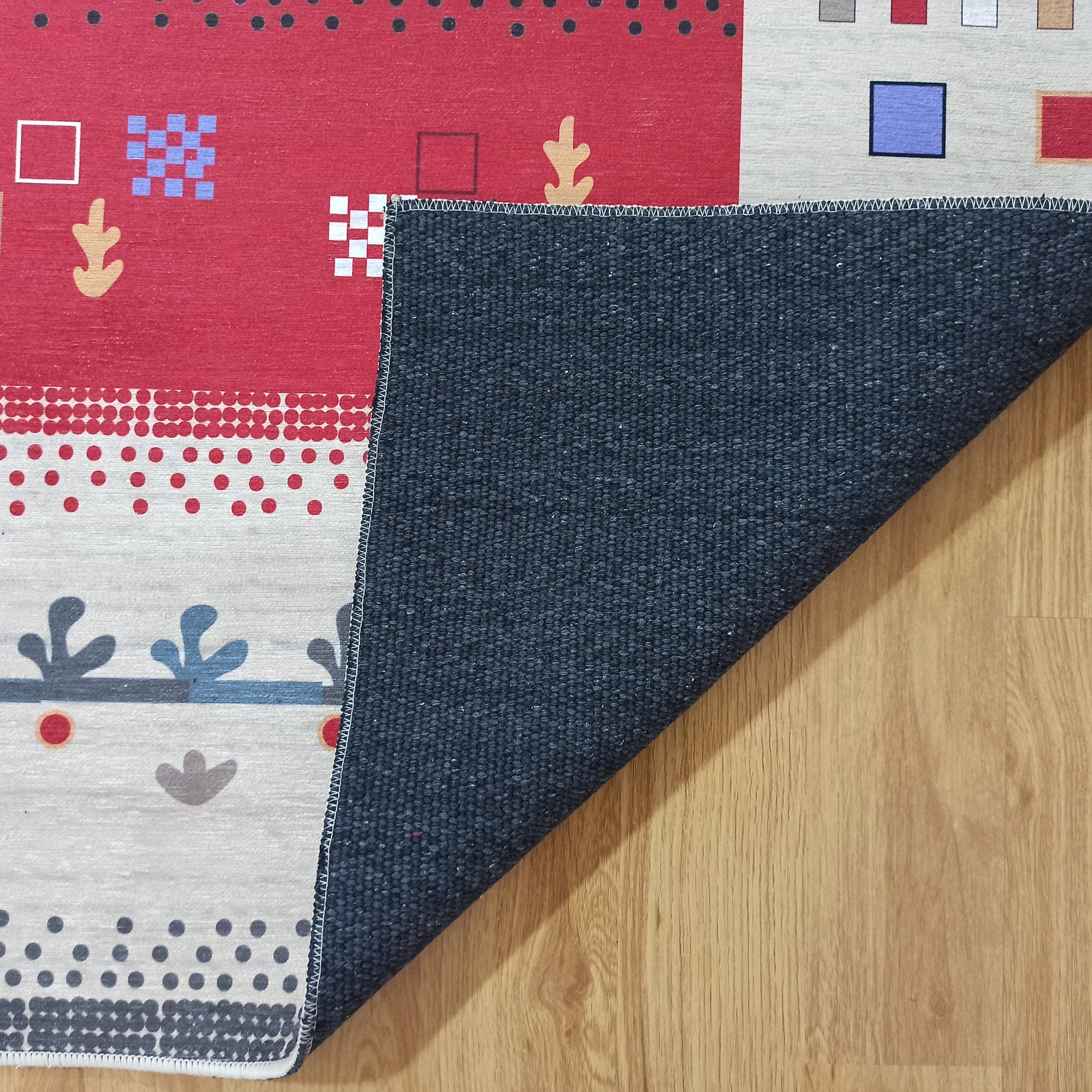 Asun Kilim Style Colorful Pastel Rug