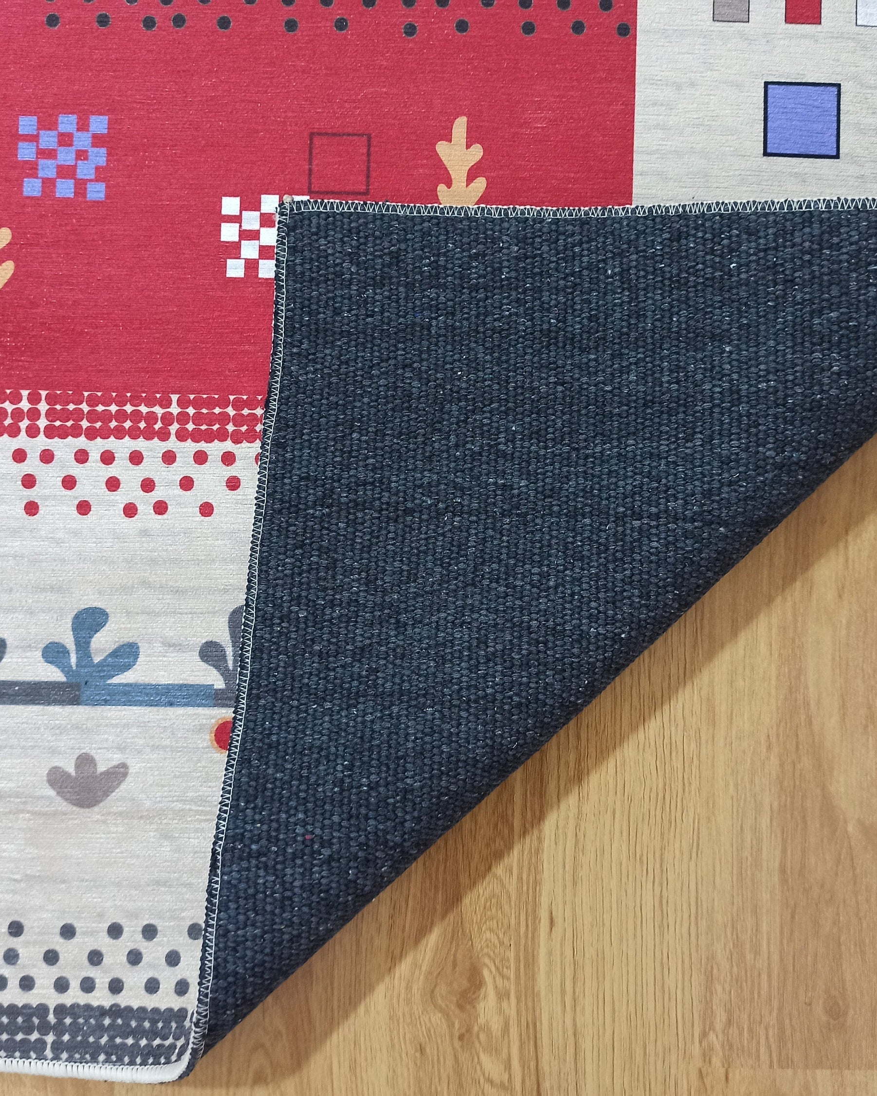 Asun Kilim Style Colorful Pastel Rug