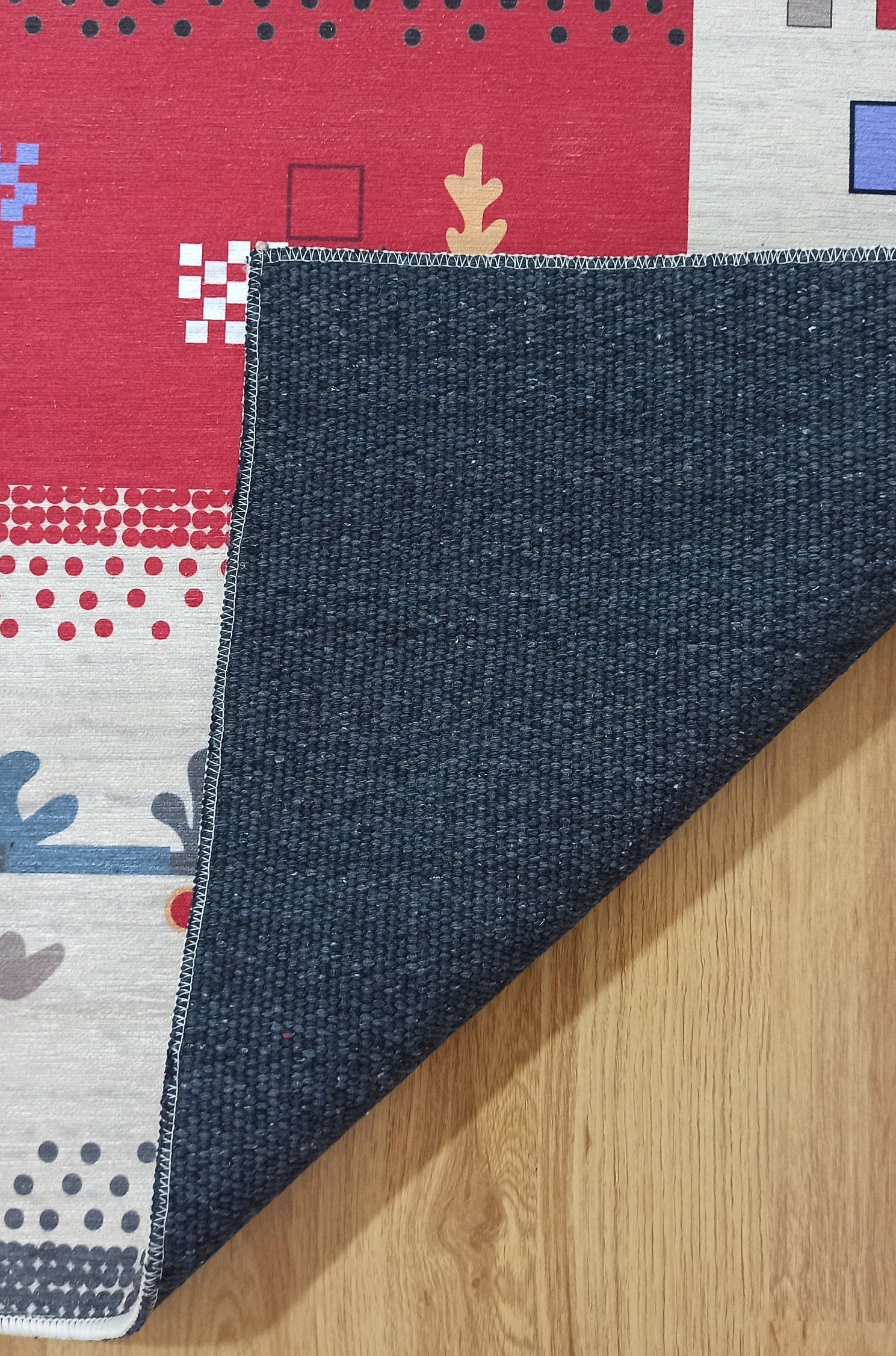 Asun Kilim Style Colorful Pastel Rug