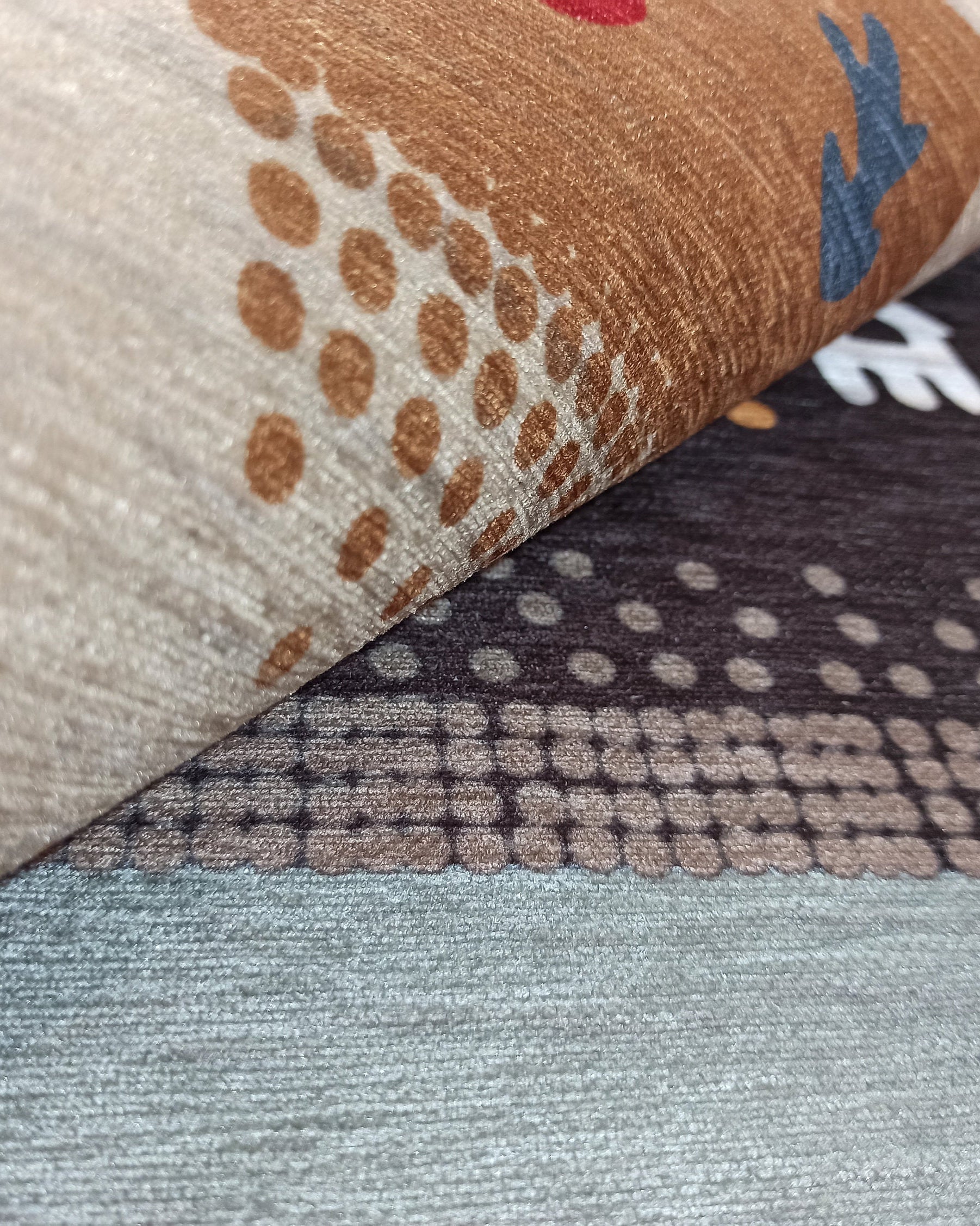 Asun Kilim Style Colorful Pastel Rug