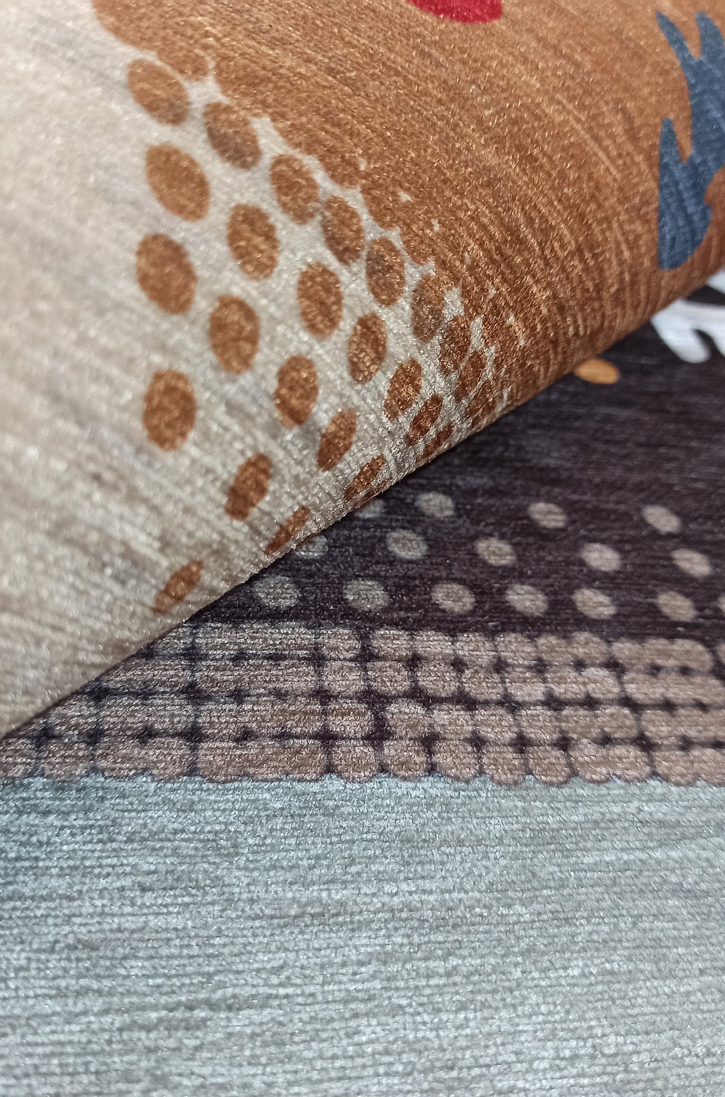 Asun Kilim Style Colorful Pastel Rug