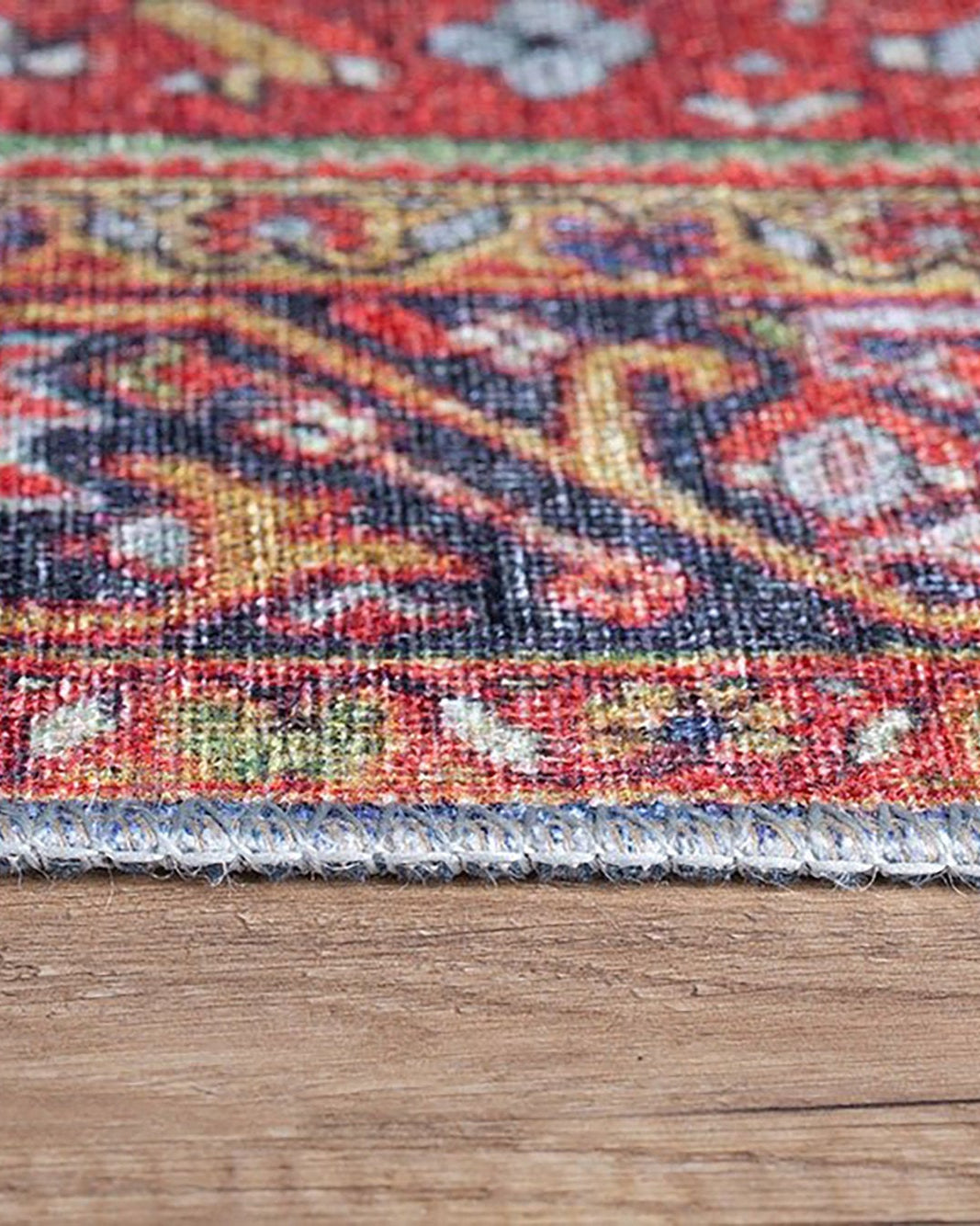 Aya Turkish Colorful Floral Rug