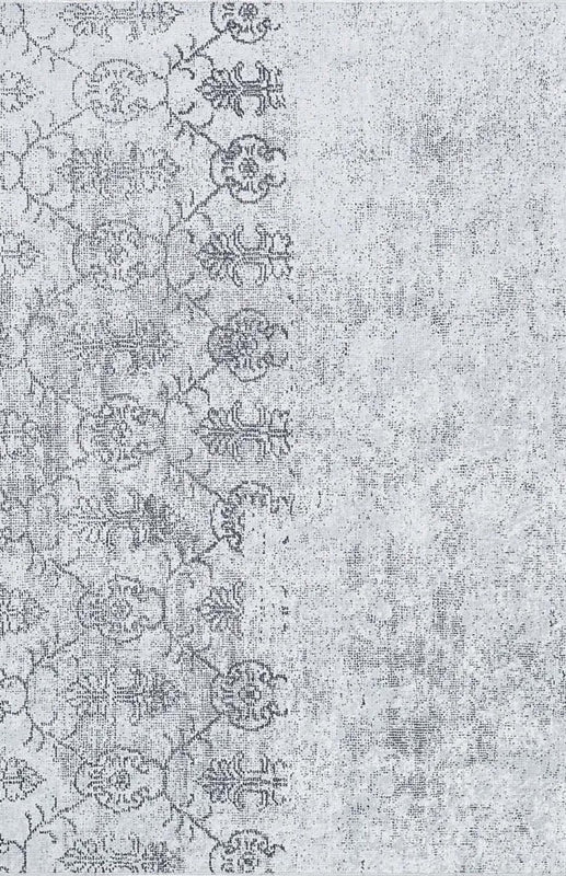 Ayla Turkish Faded Gray Rug