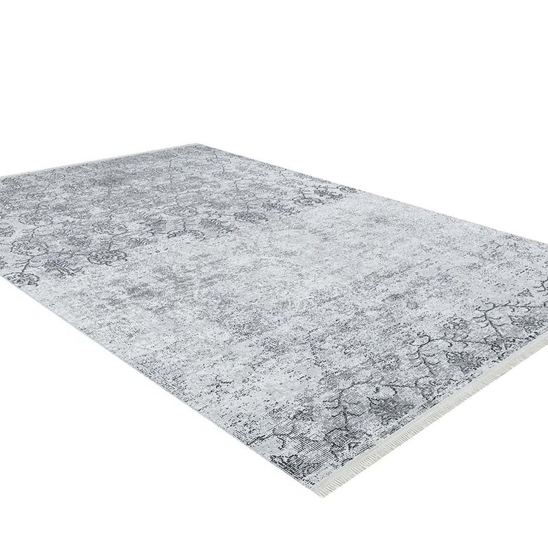 Ayla Turkish Faded Gray Rug