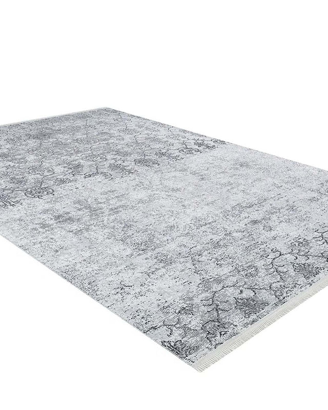 Ayla Turkish Faded Gray Rug