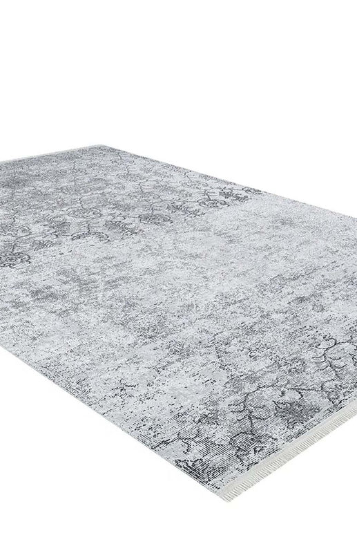 Ayla Turkish Faded Gray Rug