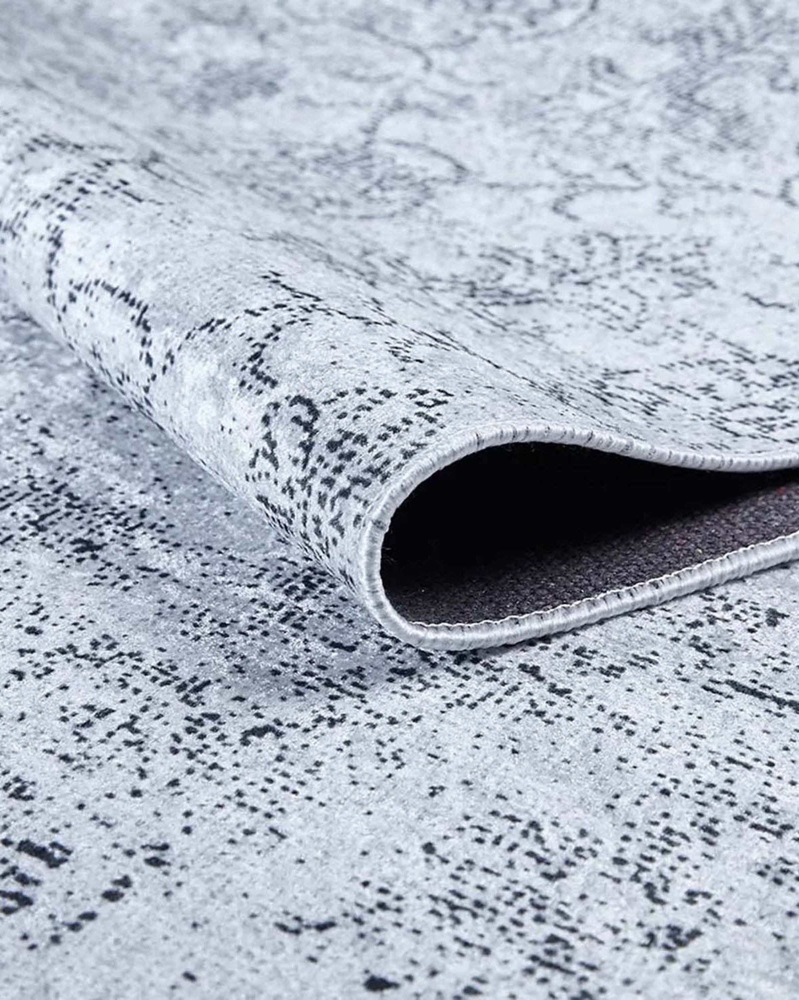 Ayla Turkish Faded Gray Rug