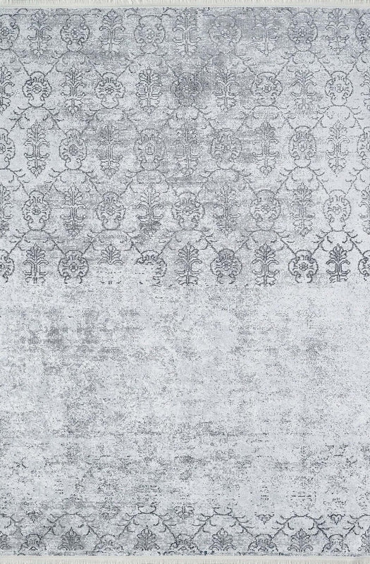 Ayla Turkish Faded Gray Rug