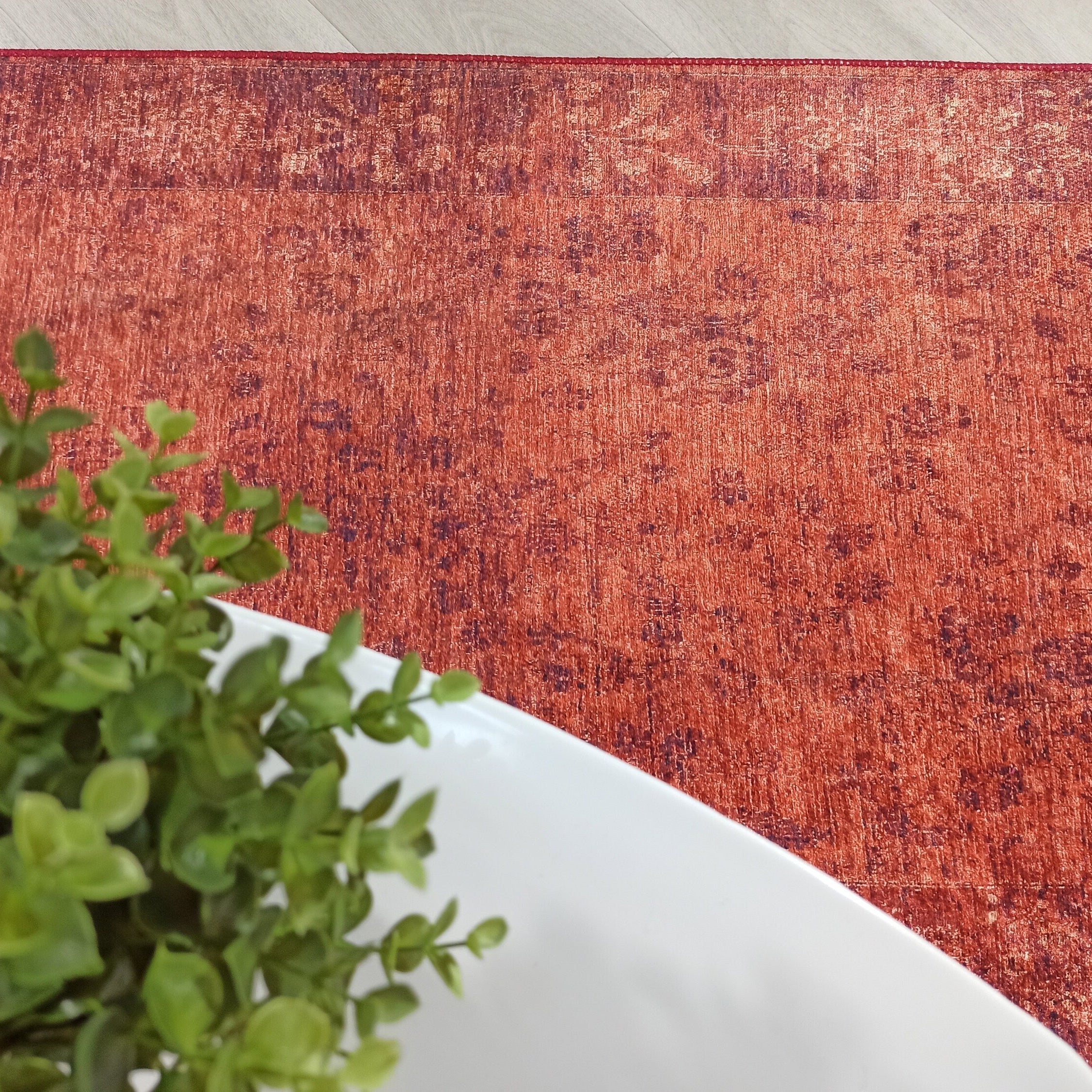 Ragda Turkish Red Beige Oushak Rug