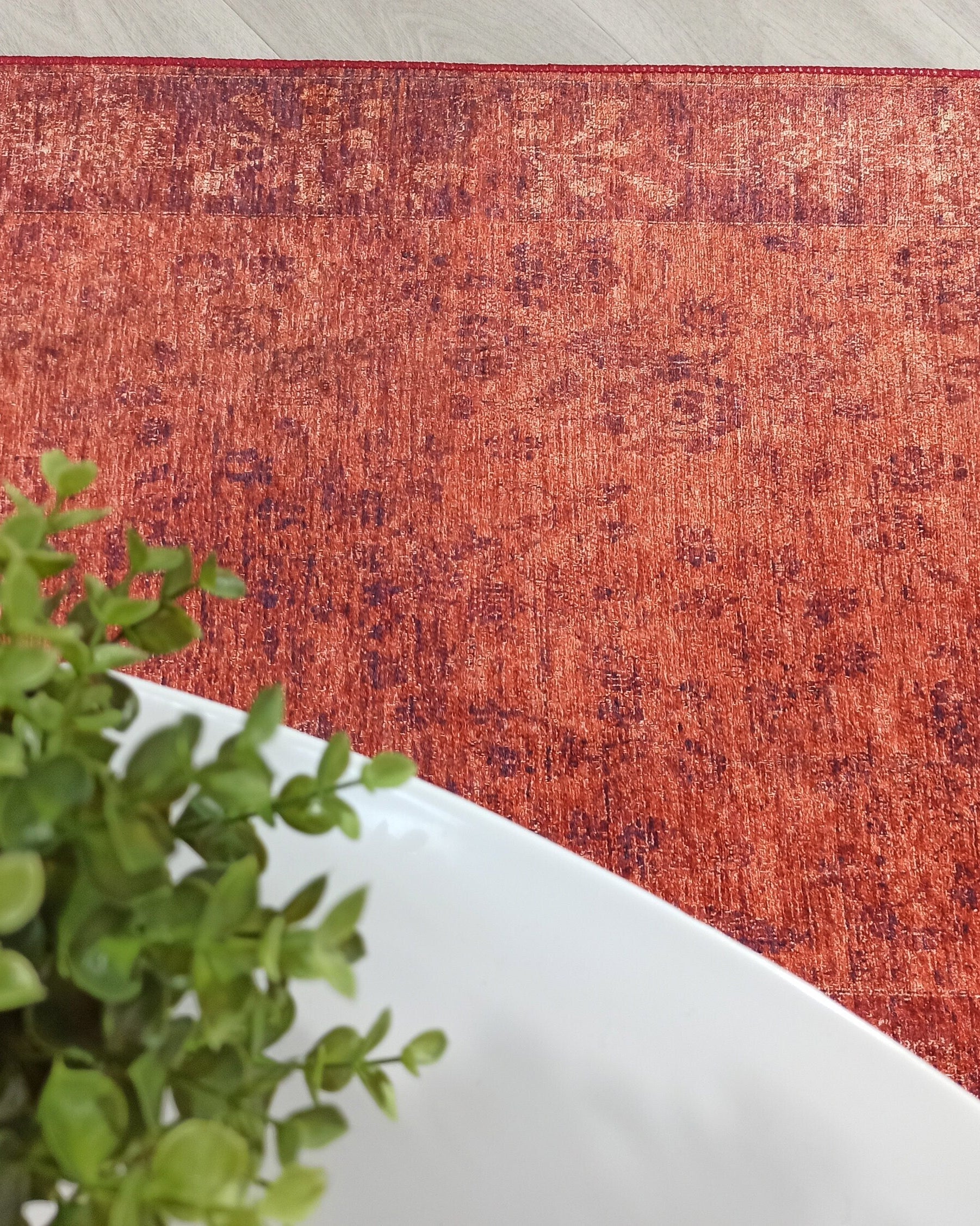 Ragda Turkish Red Beige Oushak Rug