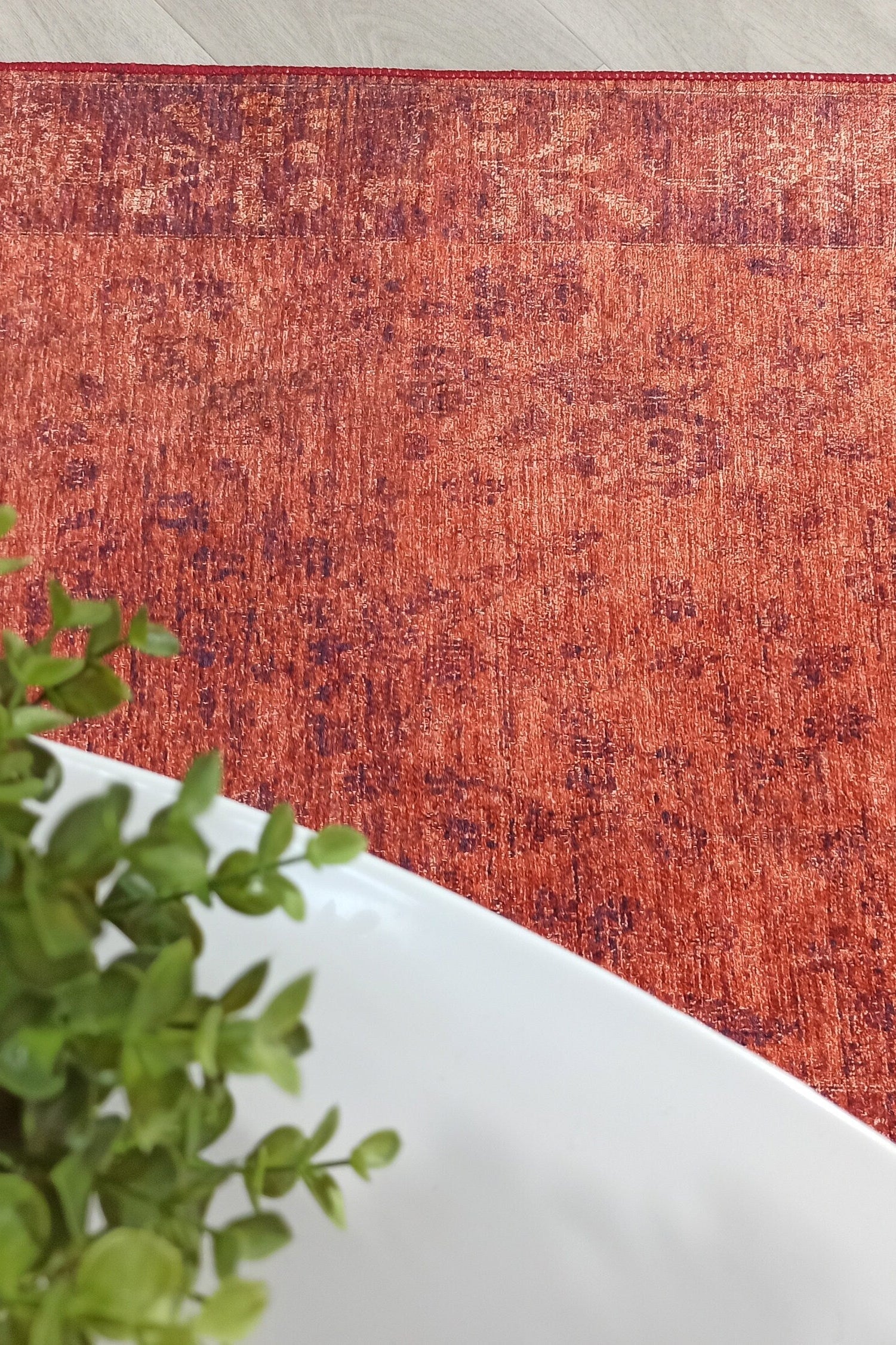 Ragda Turkish Red Beige Oushak Rug