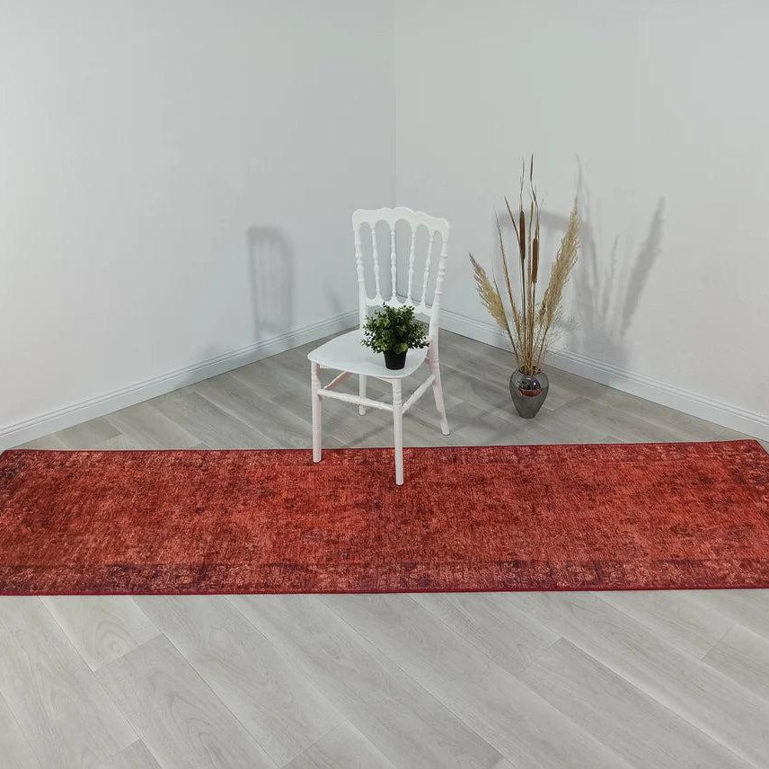 Ragda Turkish Red Beige Oushak Rug