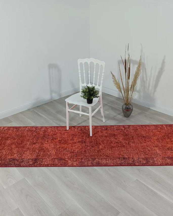 Ragda Turkish Red Beige Oushak Rug
