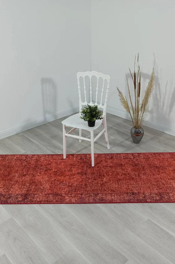 Ragda Turkish Red Beige Oushak Rug