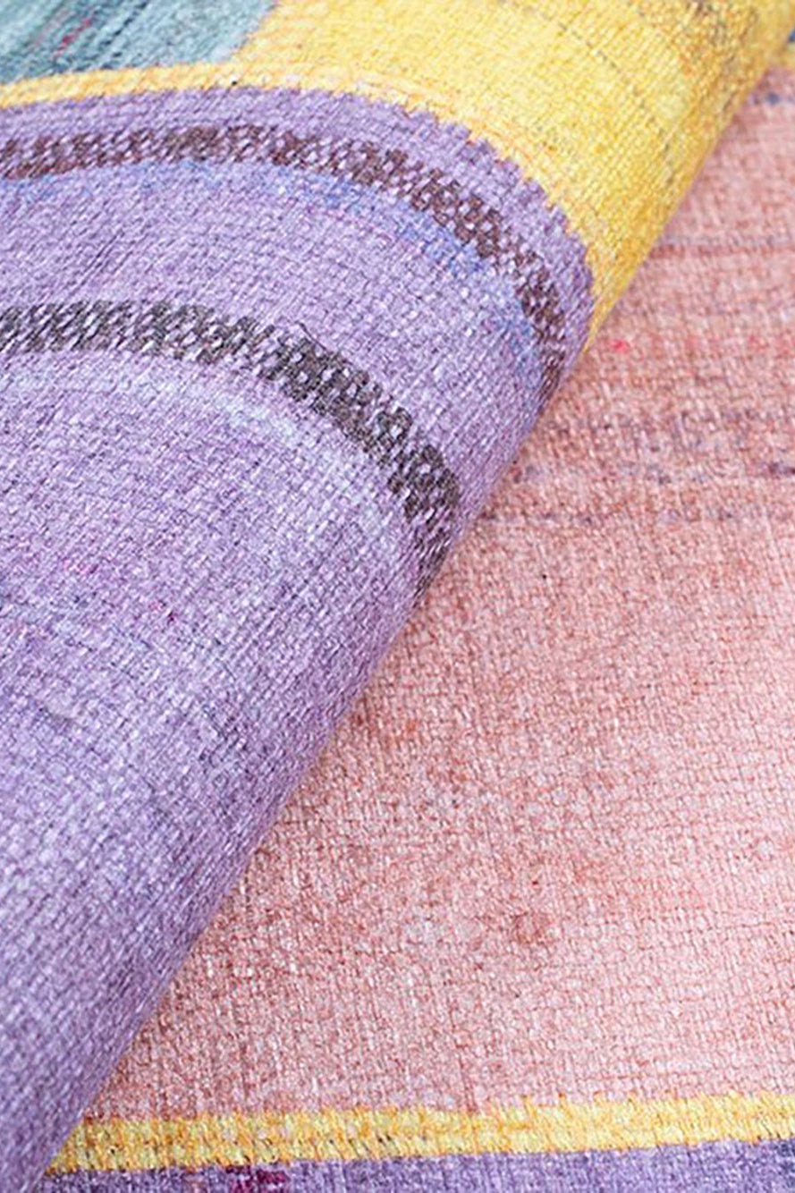 Azay Rag Rug Summer Colorful Rag Rug