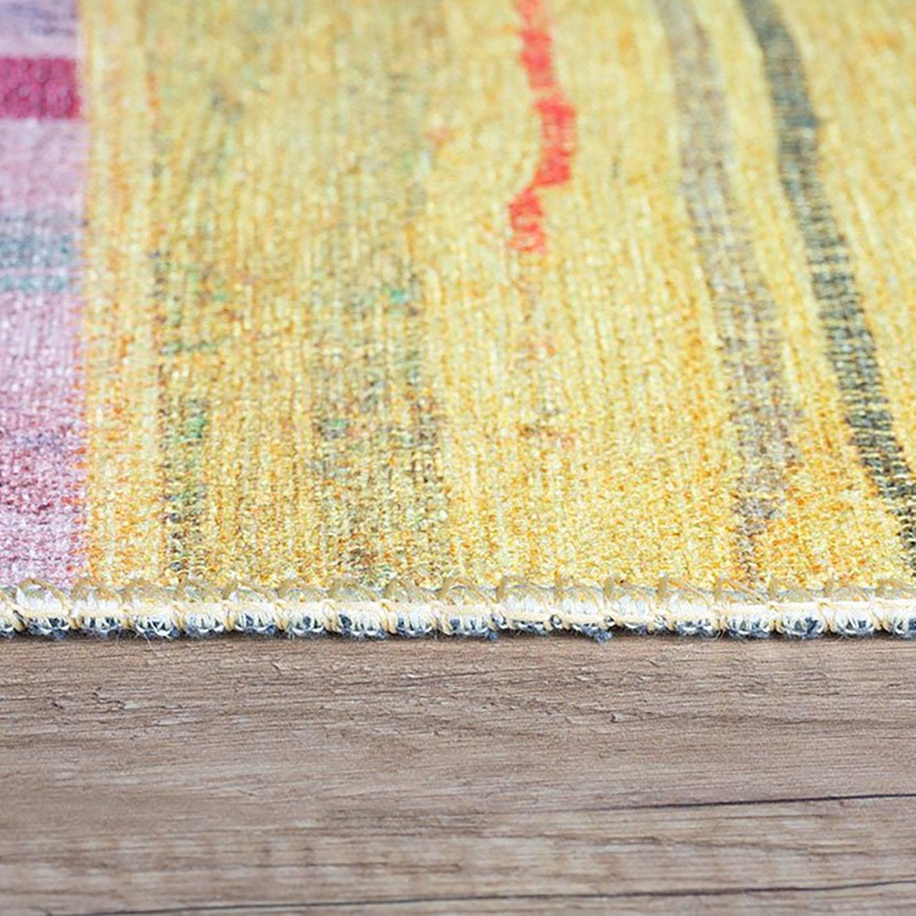 Azay Rag Rug Summer Colorful Rag Rug
