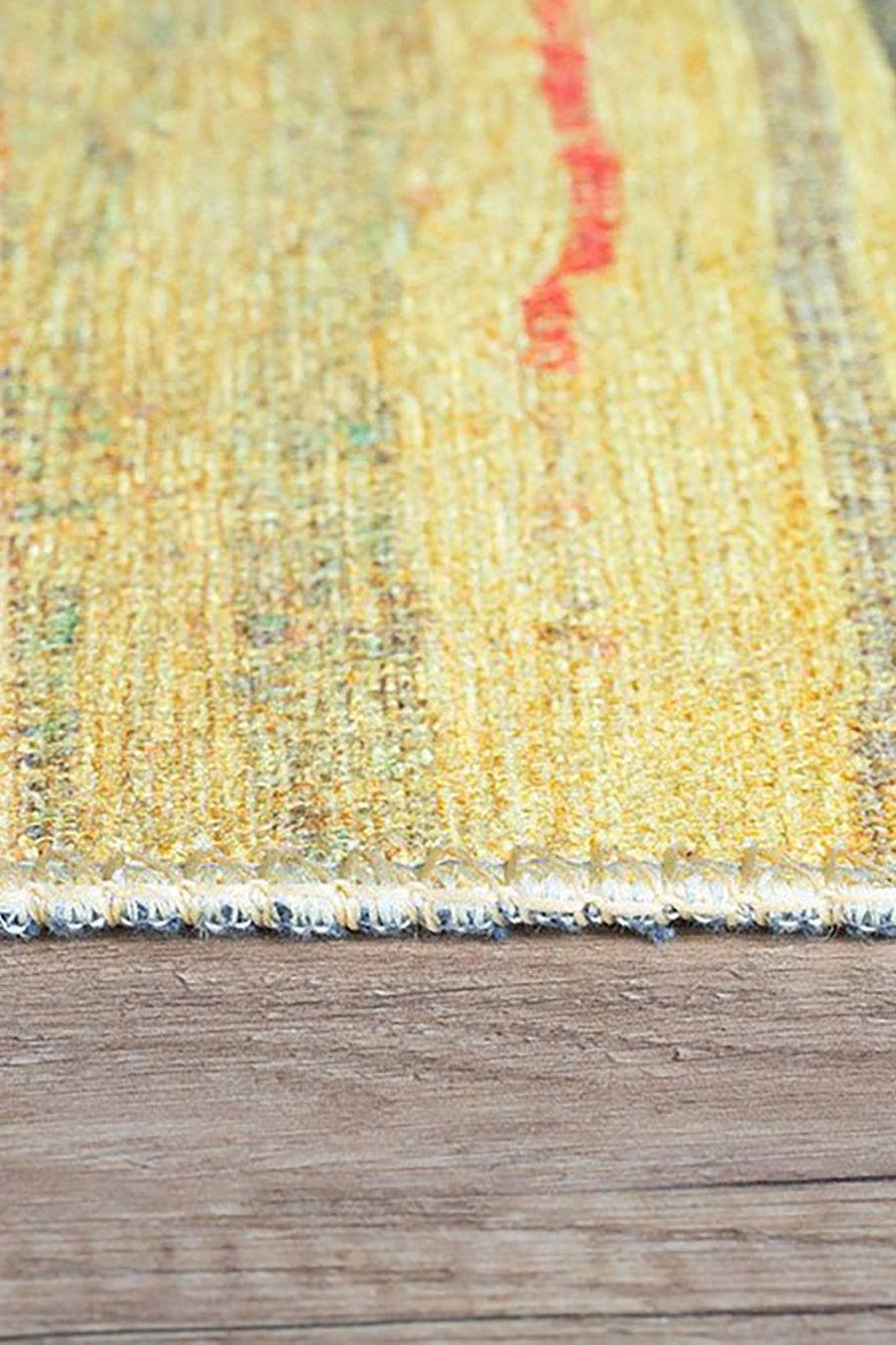 Azay Rag Rug Summer Colorful Rag Rug