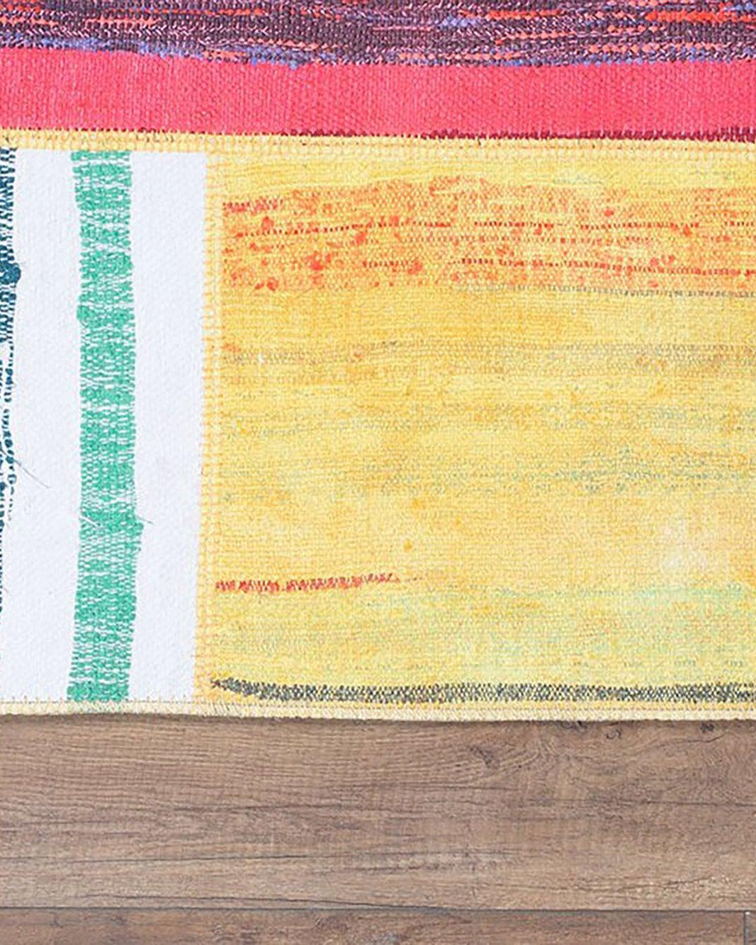 Azay Rag Rug Summer Colorful Rag Rug