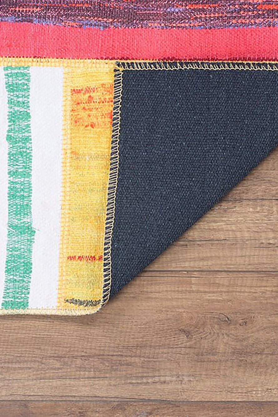 Azay Rag Rug Summer Colorful Rag Rug