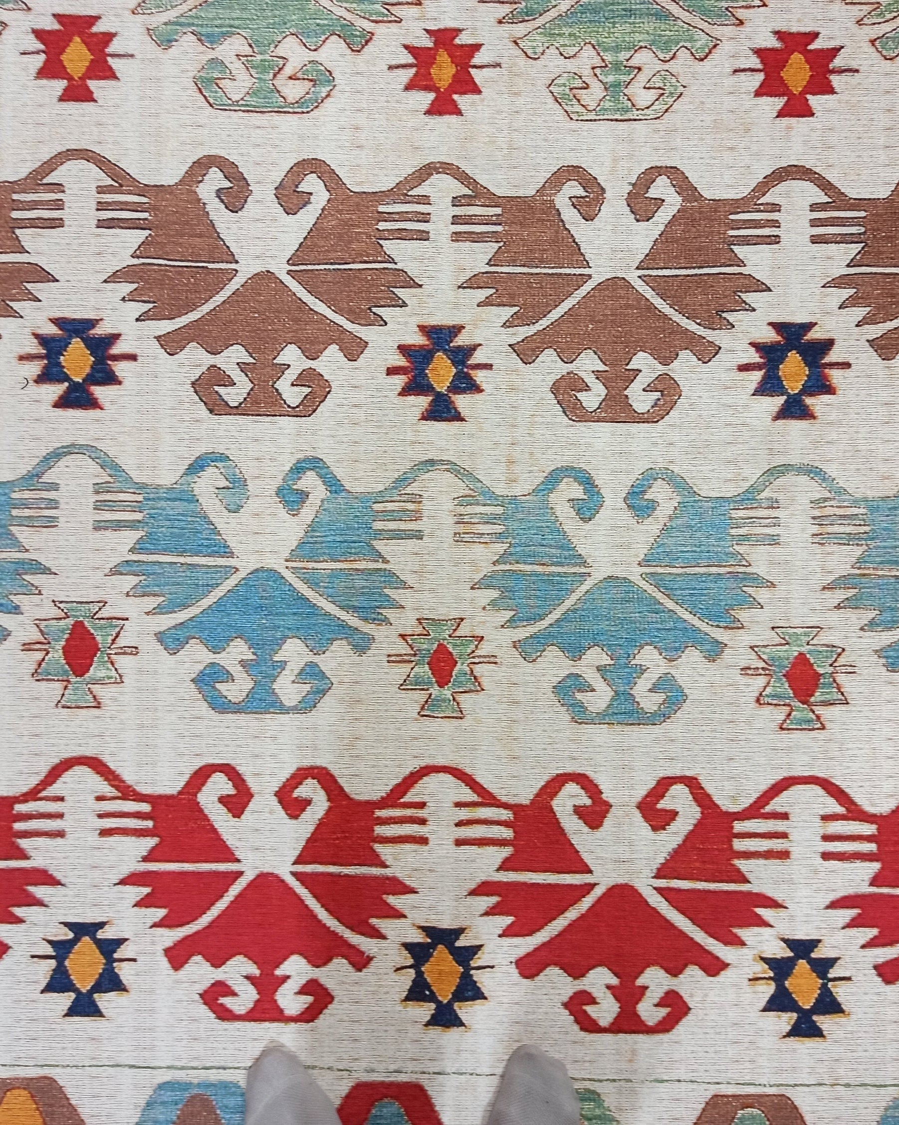 Azay Rug Turkish Colorful Rug