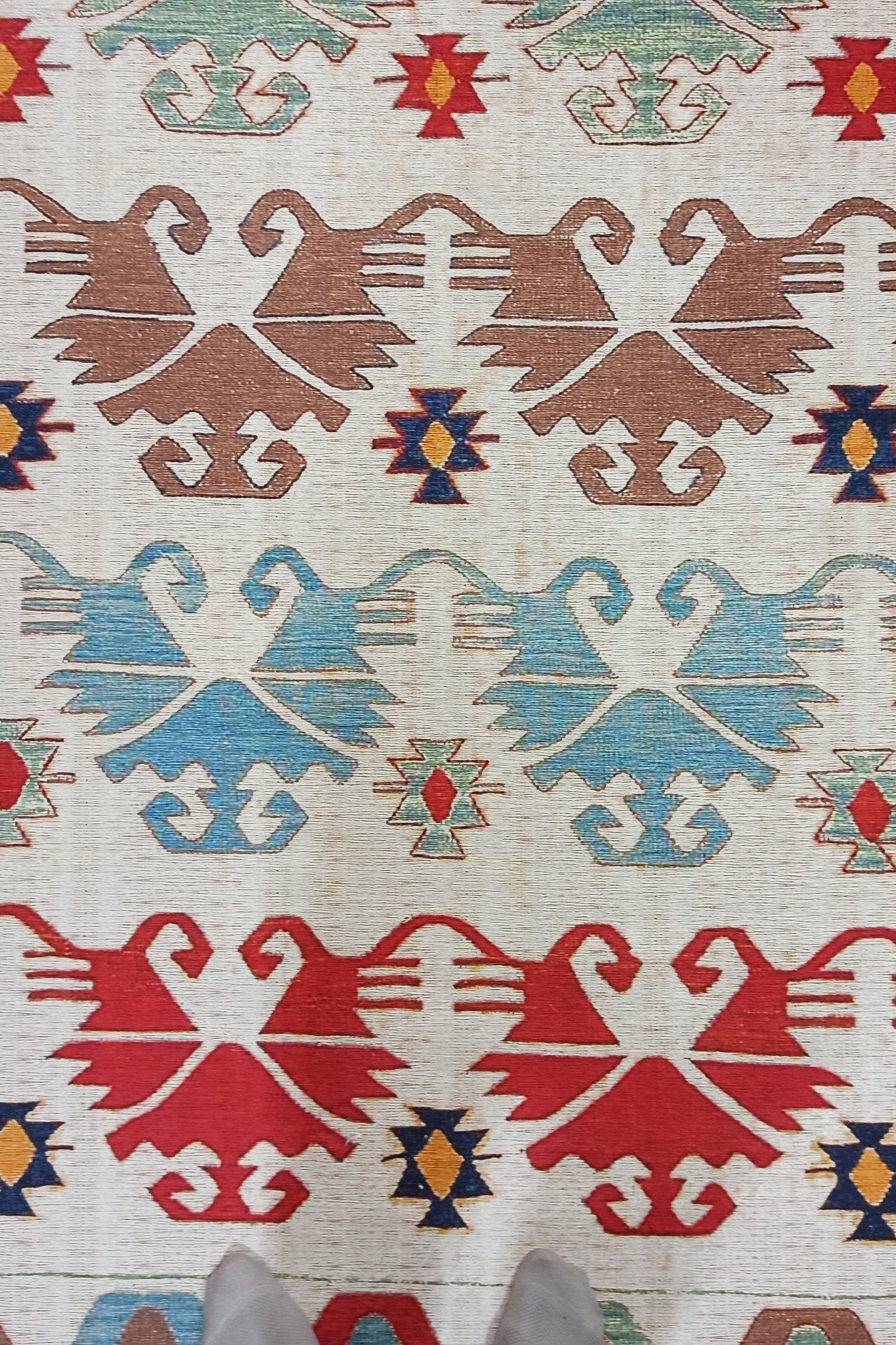 Azay Rug Turkish Colorful Rug