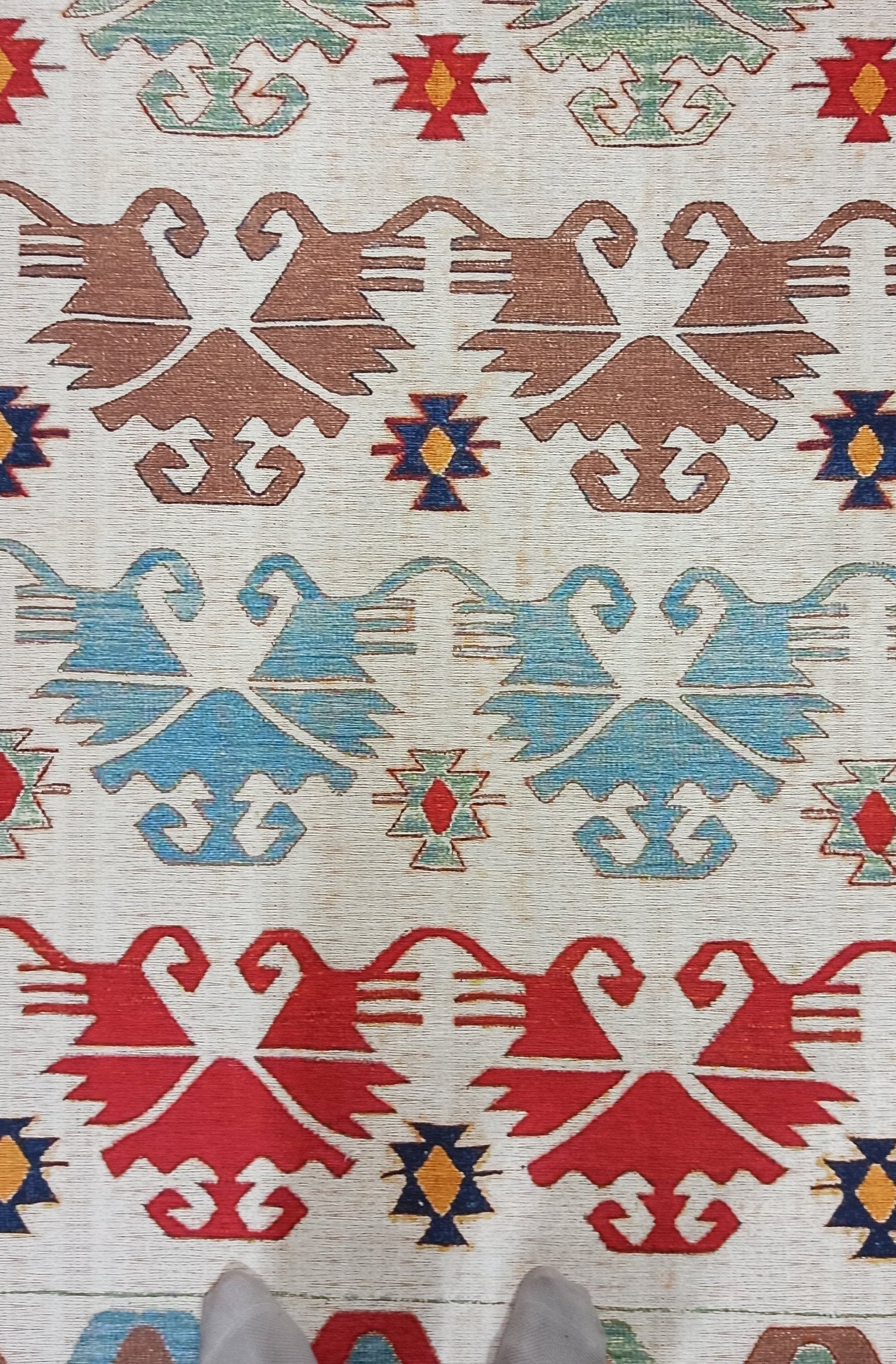 Azay Rug Turkish Colorful Rug