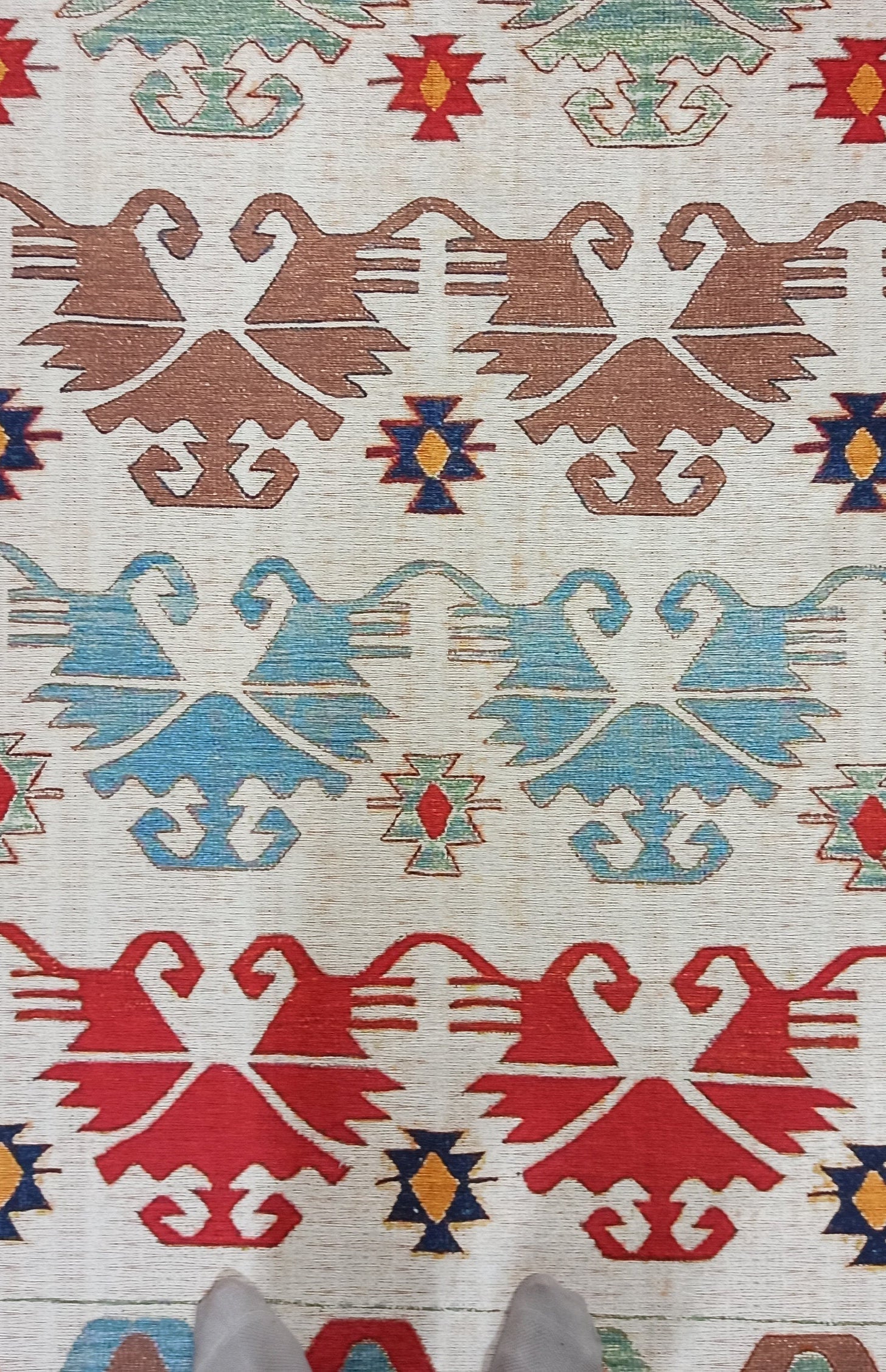 Azay Rug Turkish Colorful Rug