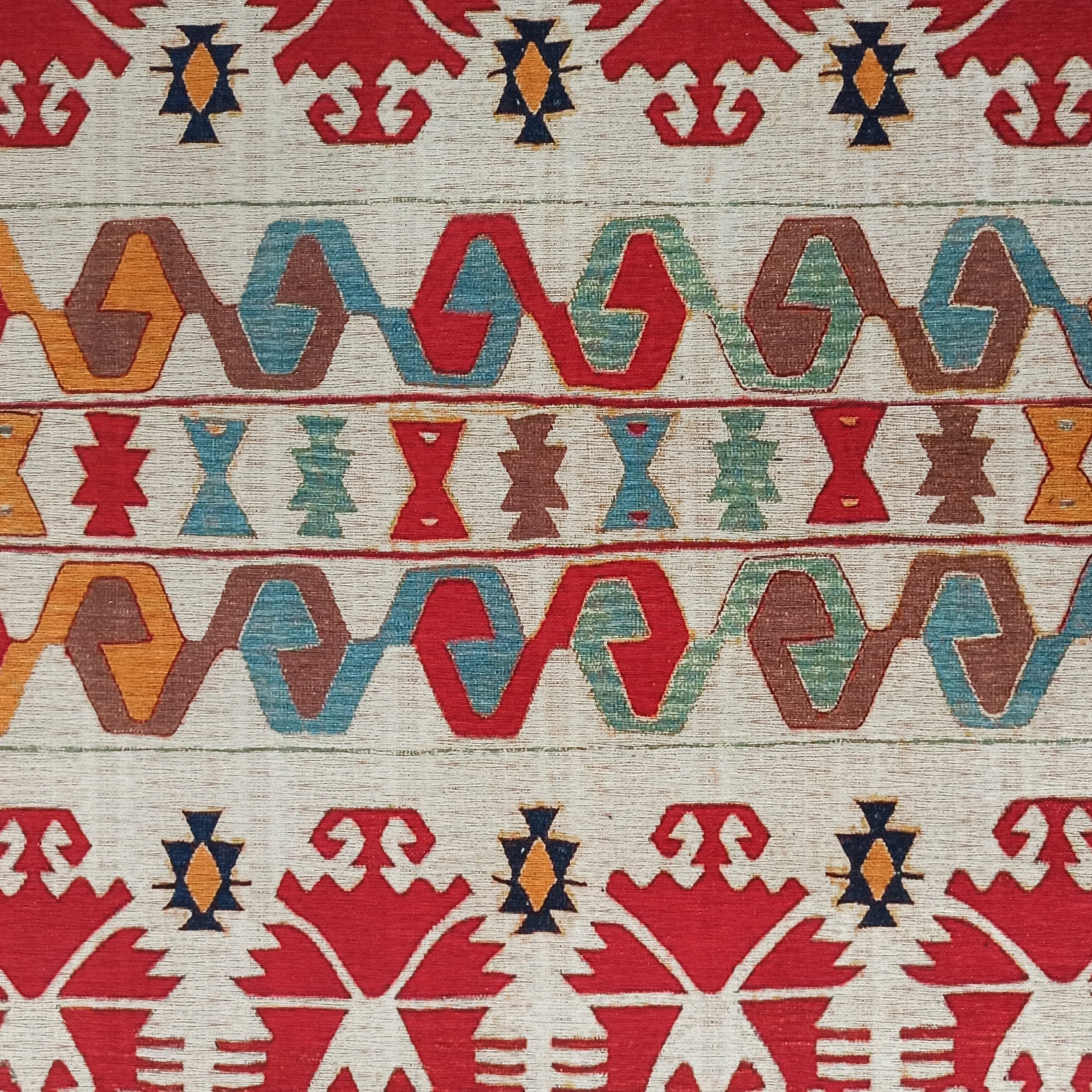 Azay Rug Turkish Colorful Rug