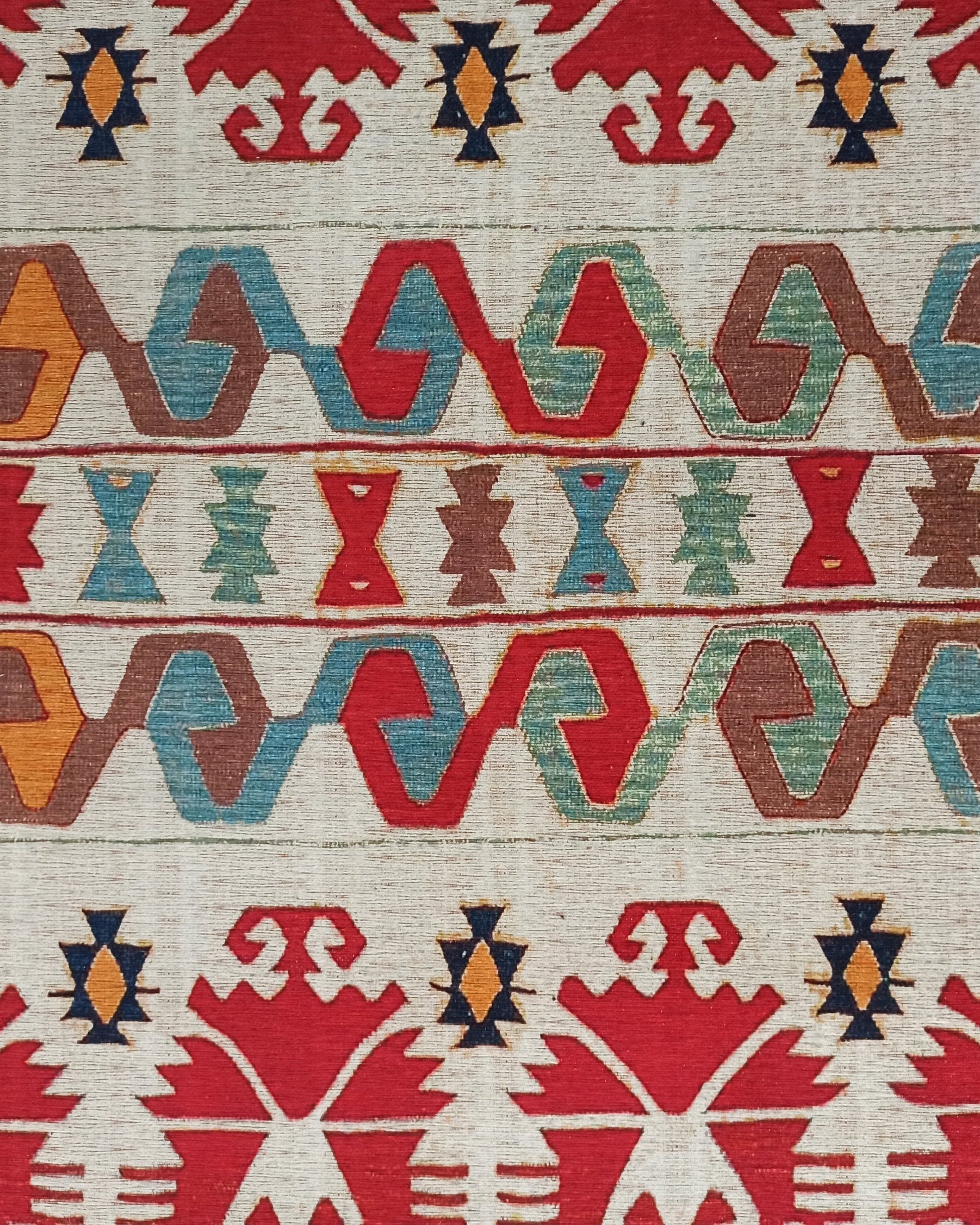 Azay Rug Turkish Colorful Rug